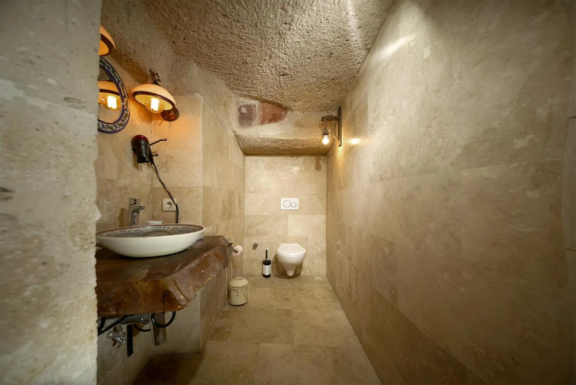 Toilet in Pigeon Hotel Cappadocia