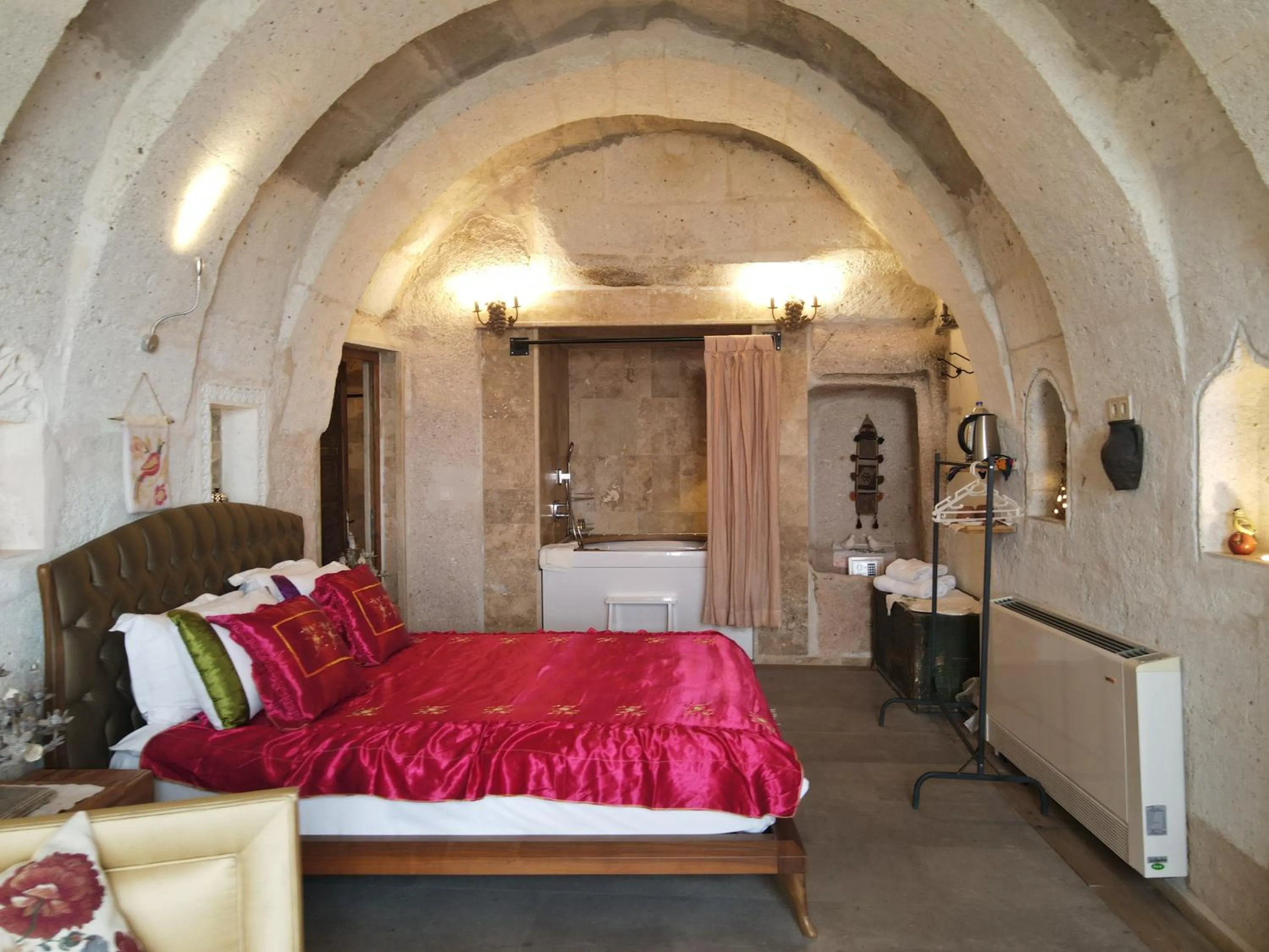 Bed in Pigeon Hotel Cappadocia