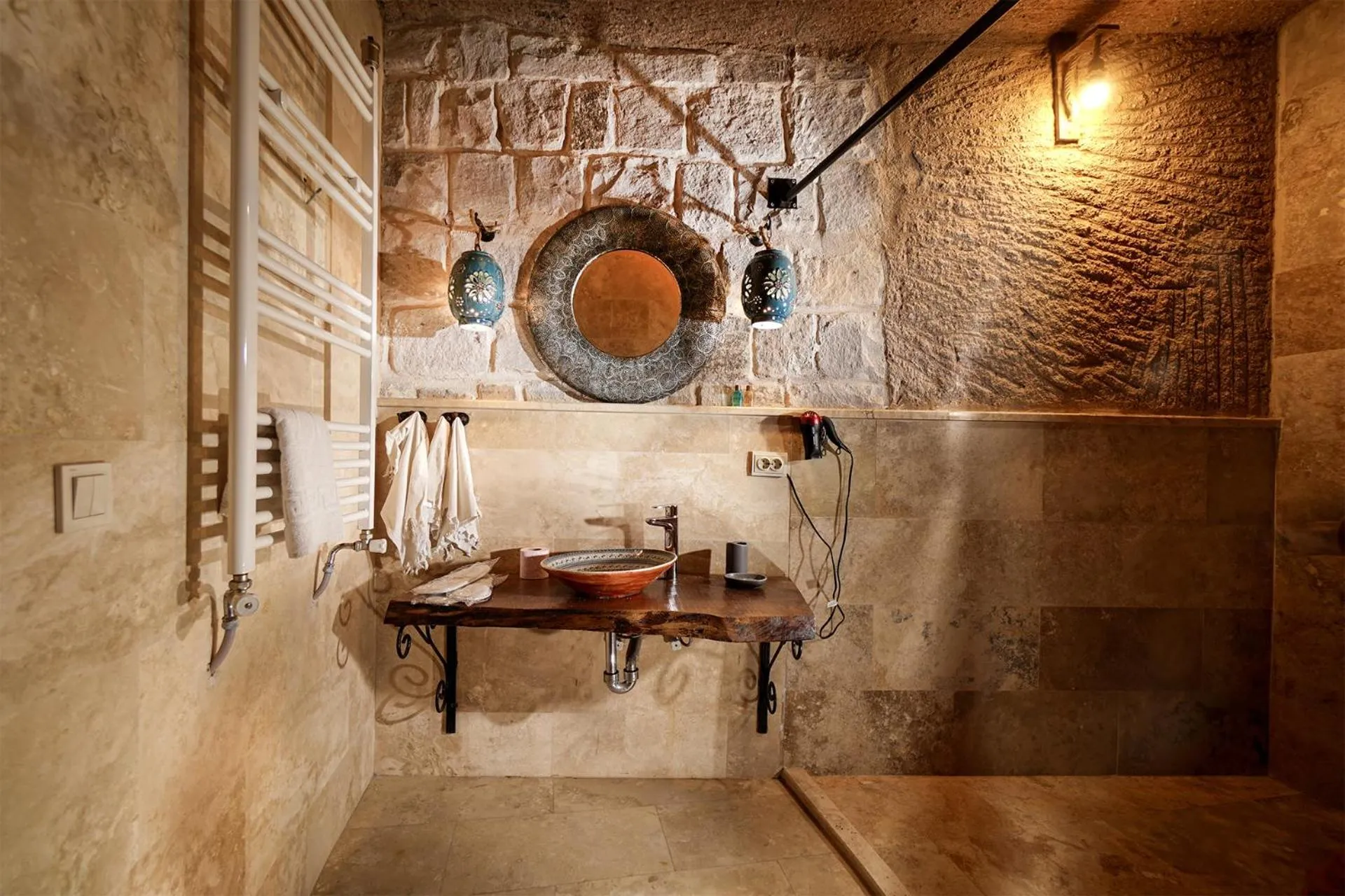 Bathroom in Pigeon Hotel Cappadocia