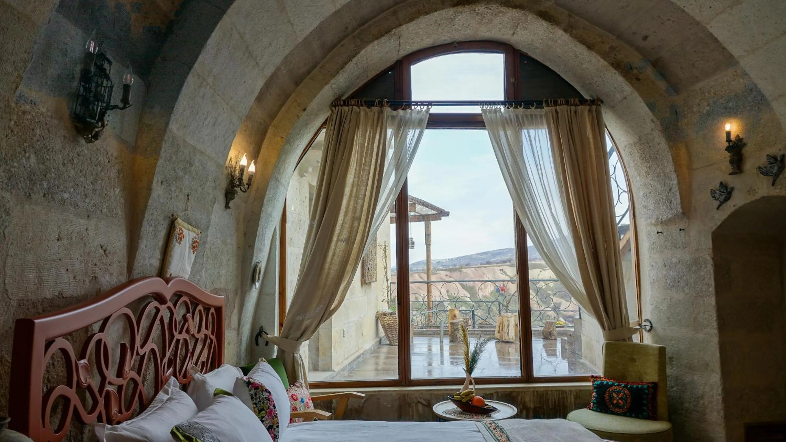 Natural landscape, Bed in Pigeon Hotel Cappadocia
