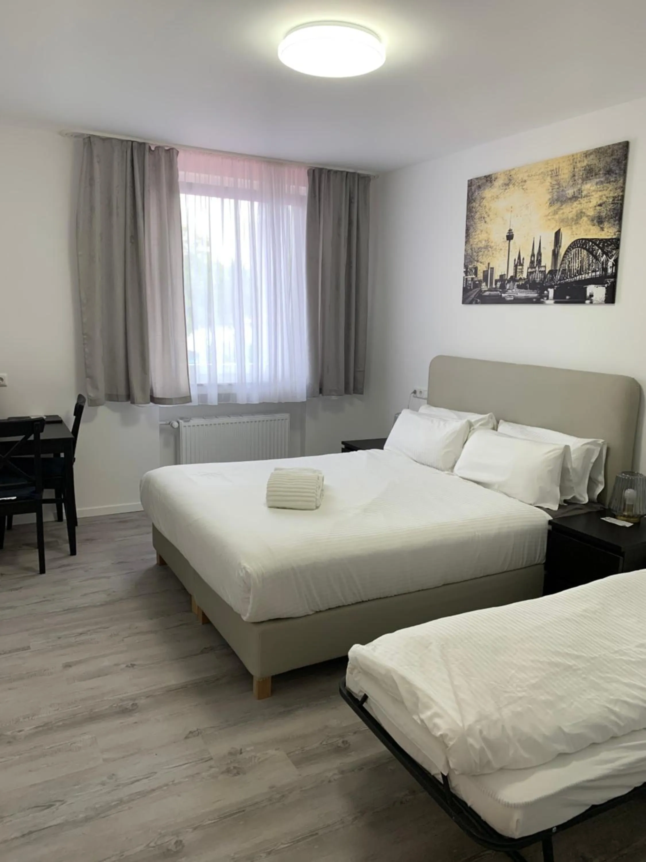 Photo of the whole room, Bed in Apartments am Rheingarten