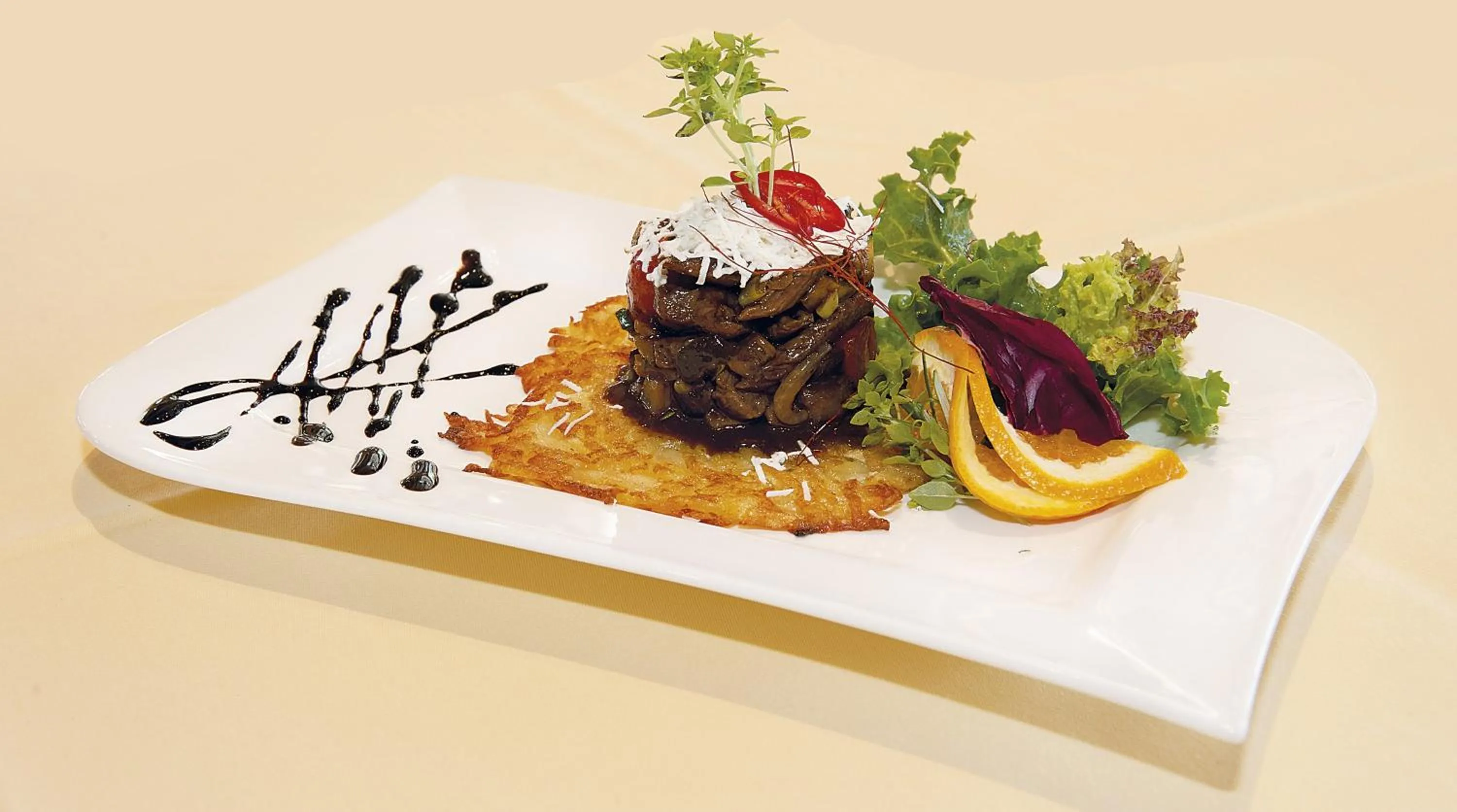 Food close-up in Hotel Zum Bären