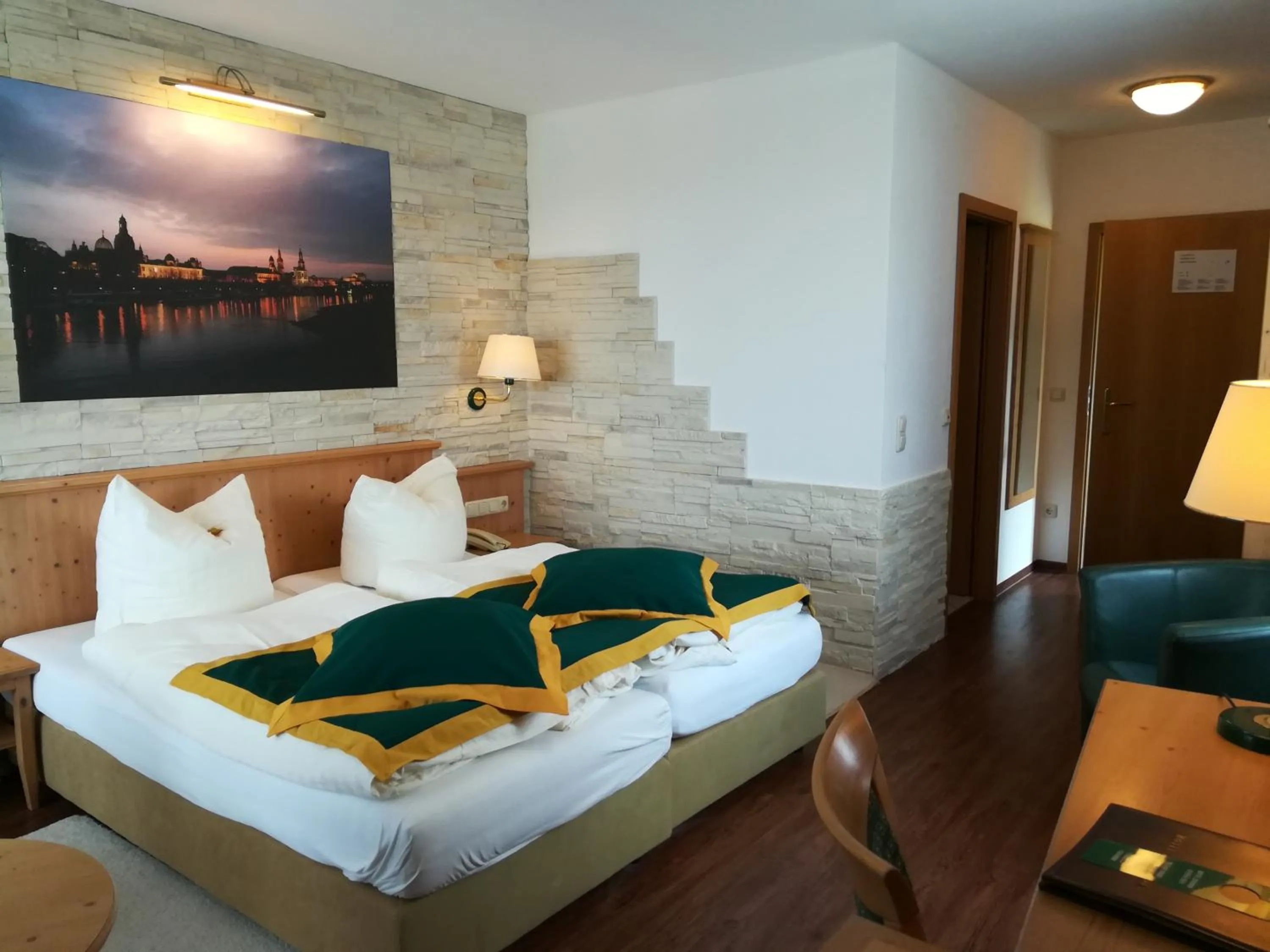 Photo of the whole room, Bed in Hotel Zum Bären