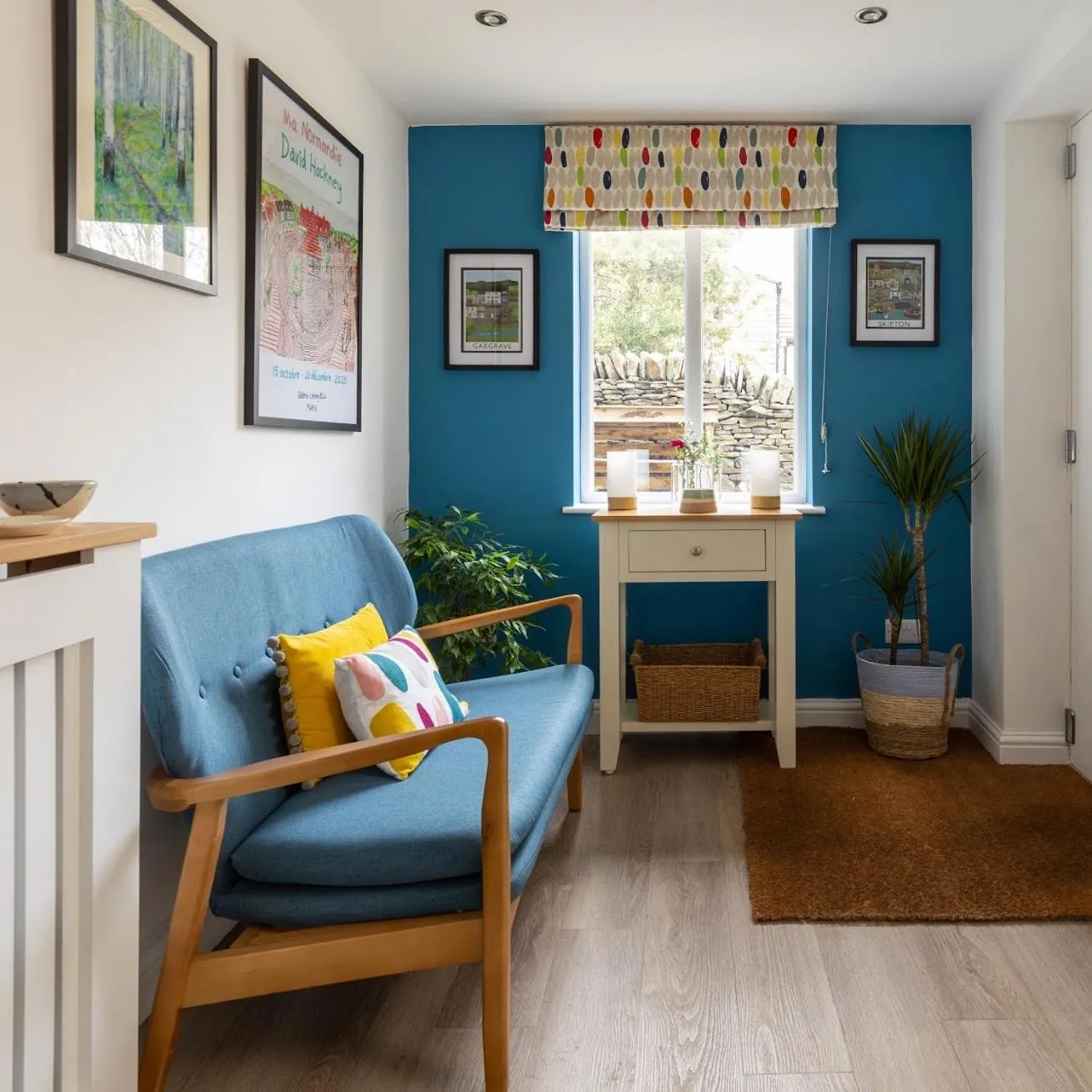 Lobby or reception in Old Hall Croft Barn