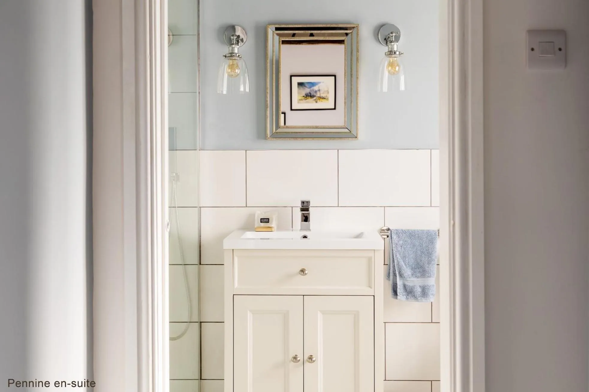 Bathroom in Old Hall Croft Barn