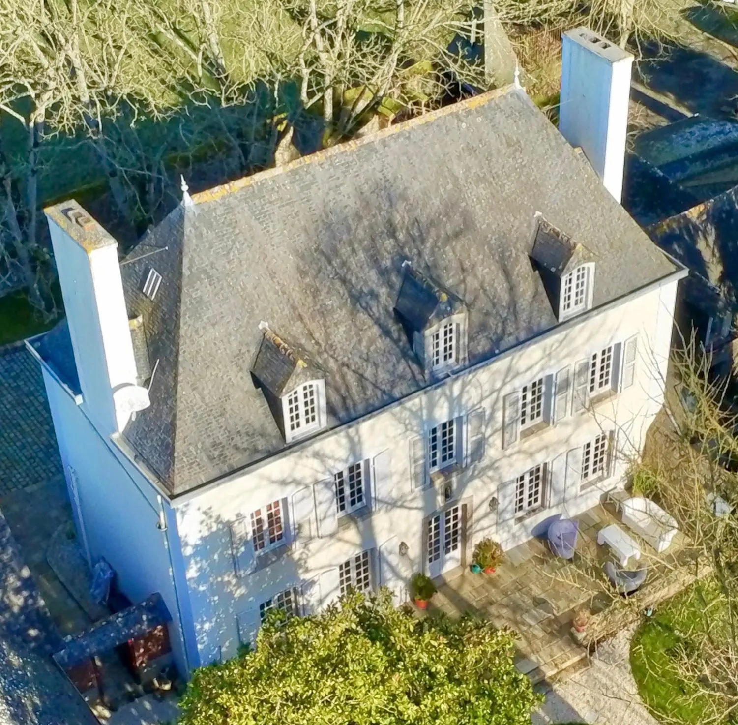 Property building in La Meffrais 1741 - Manoir Élégant - B&B - Parking - 3 min de Dinan