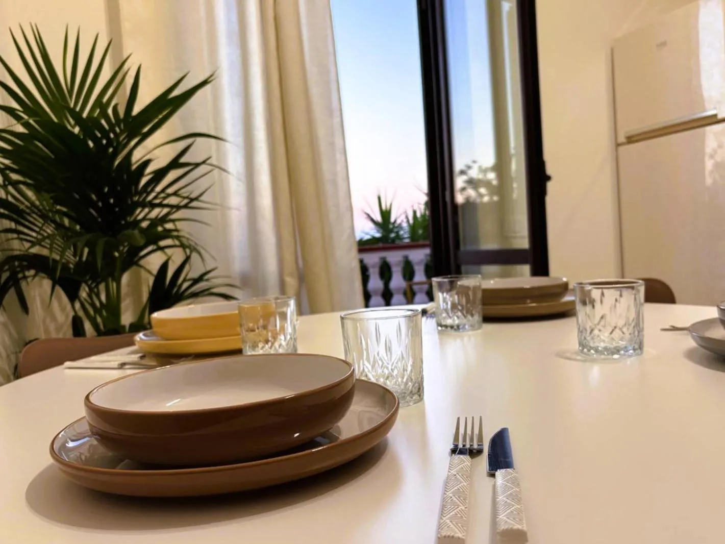 Dining area in Tenuta Tropeano