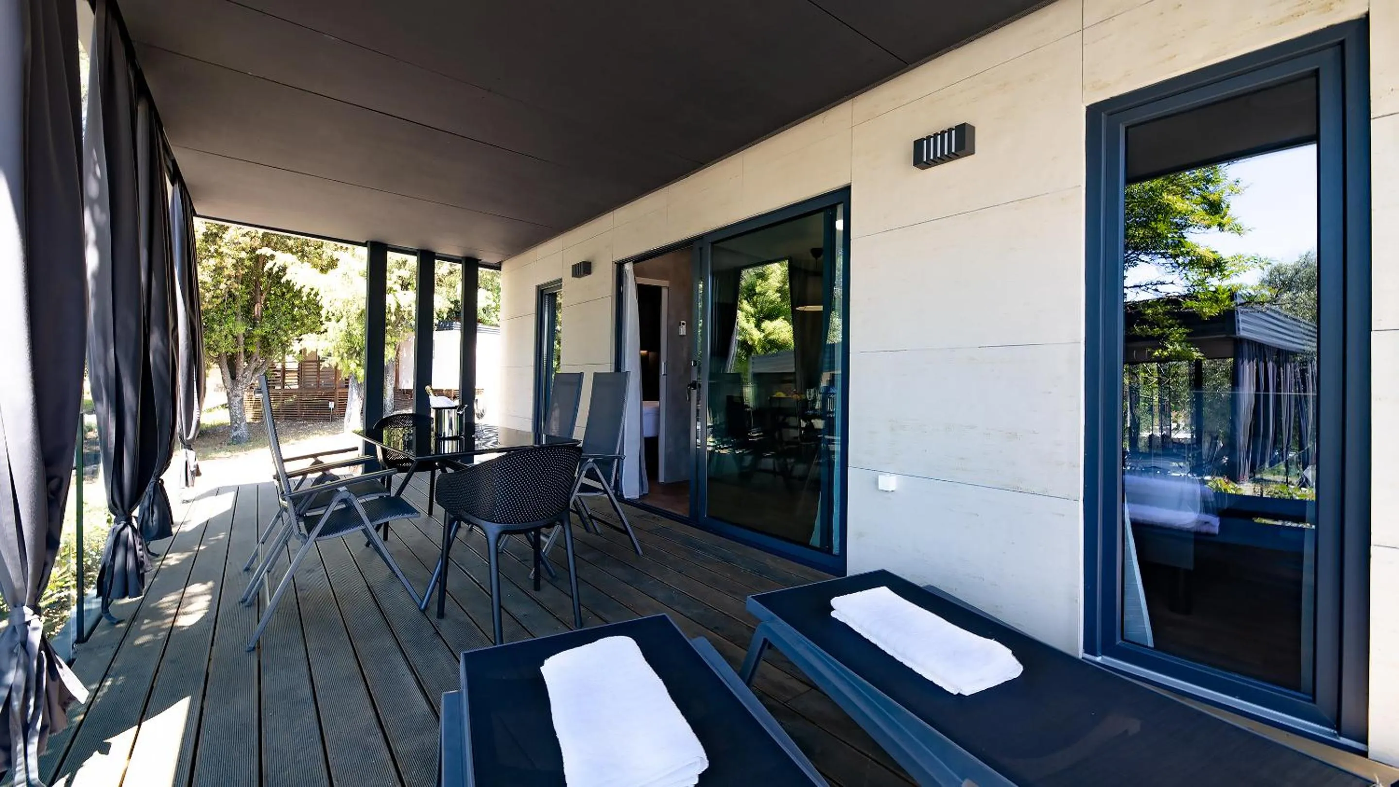 Patio in Adrialux Camping Mobile Homes