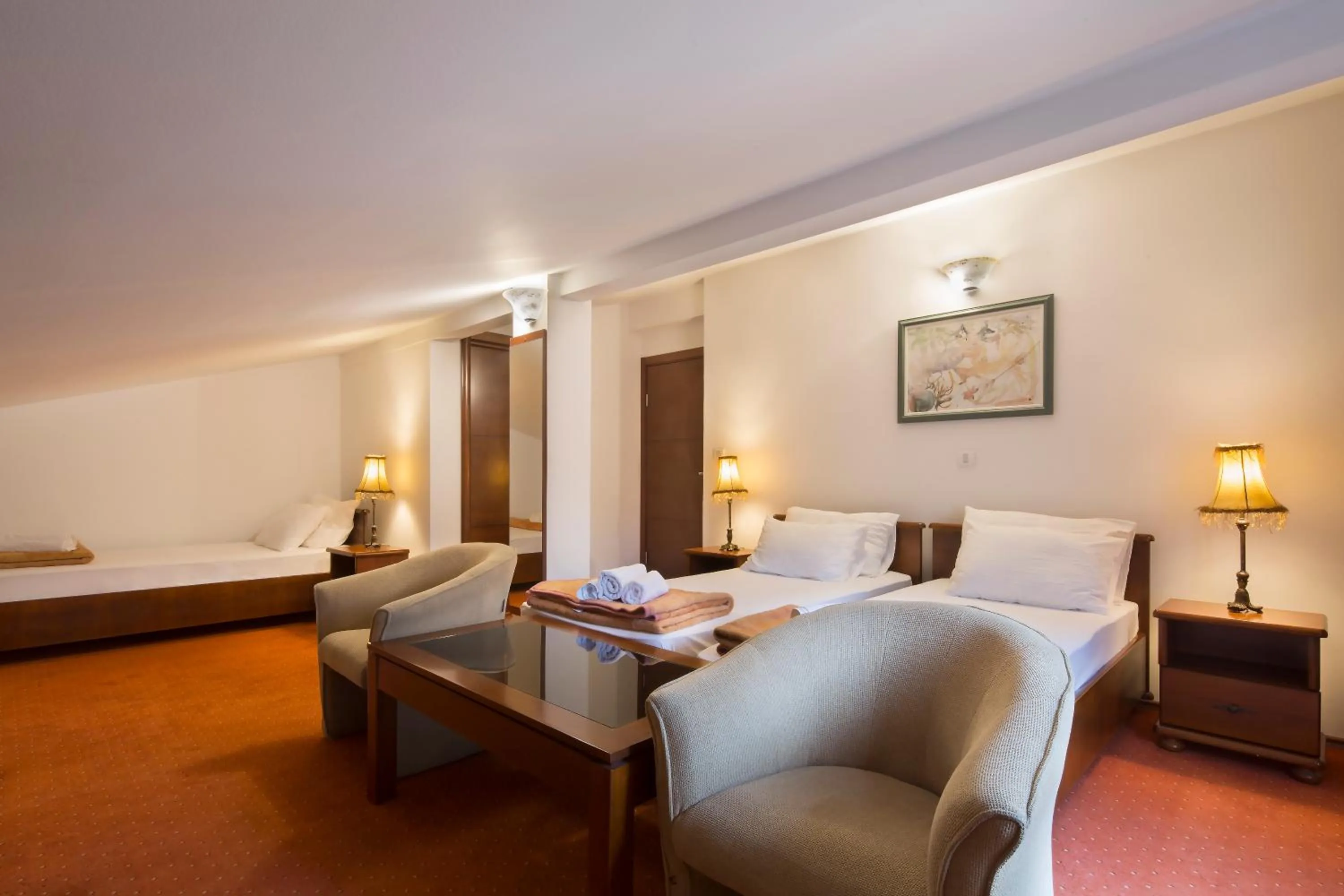 Bed in Villa Ljubanovic