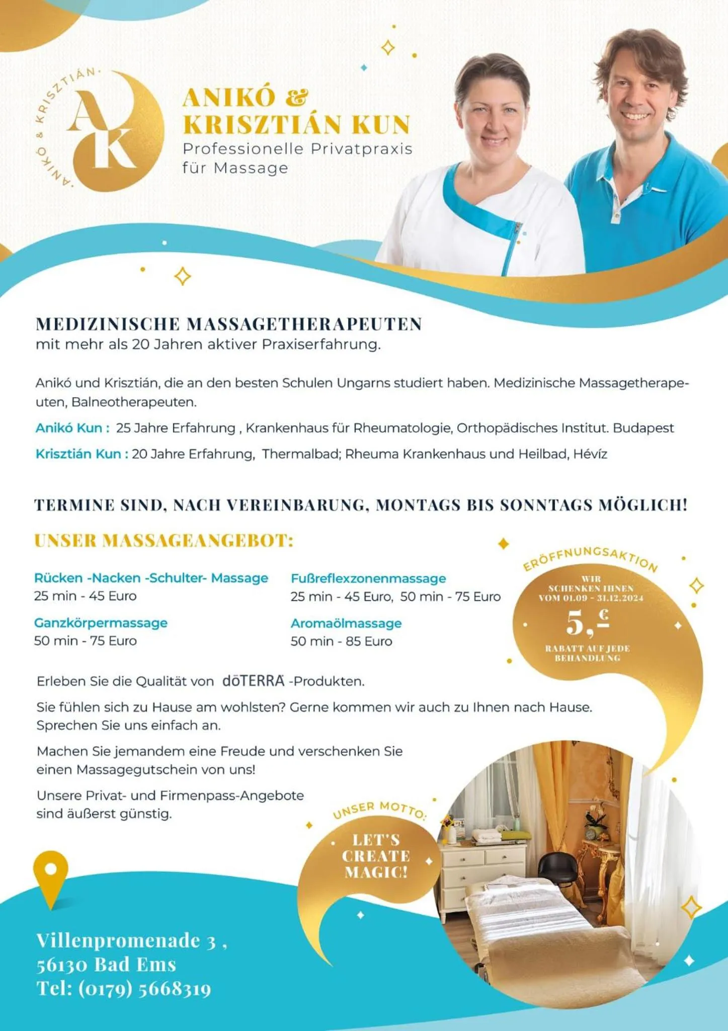 Massage in Hotel Monet - Das Kunsthotel an der Lahn