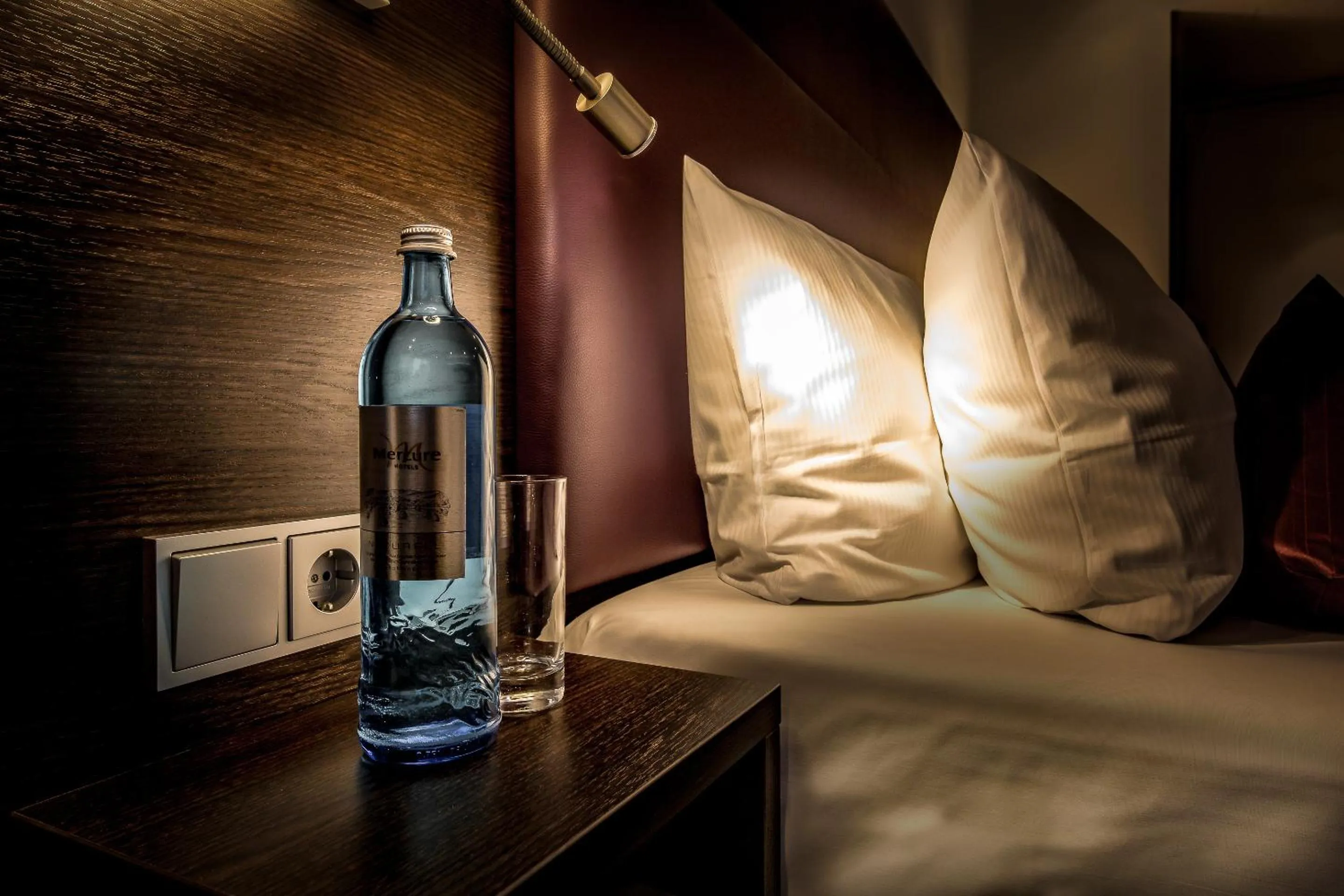 Bed in Mercure Frankfurt City Messe