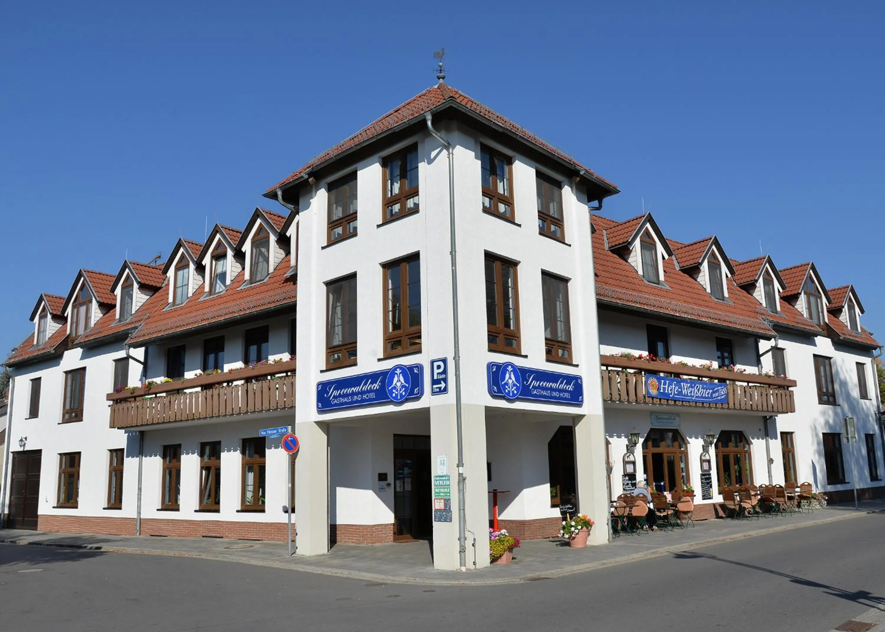Facade/entrance in Hotel Spreewaldeck