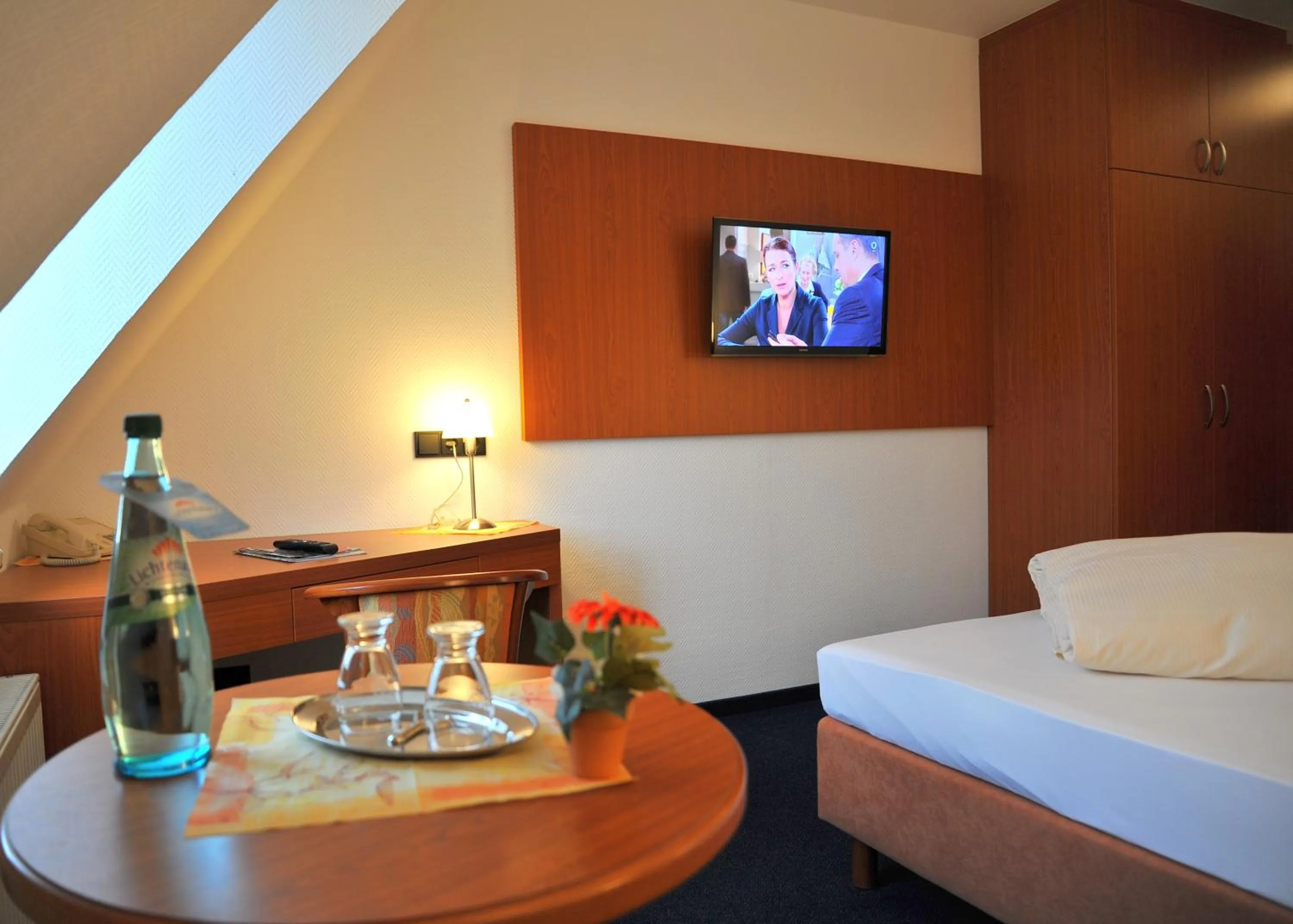 Bedroom, Bed in Hotel Spreewaldeck