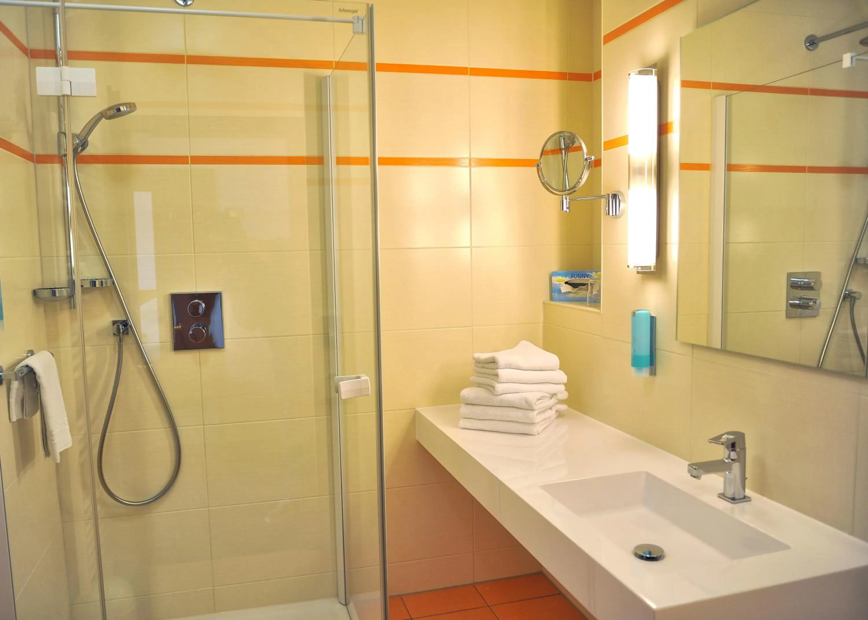 Bathroom in Hotel Spreewaldeck