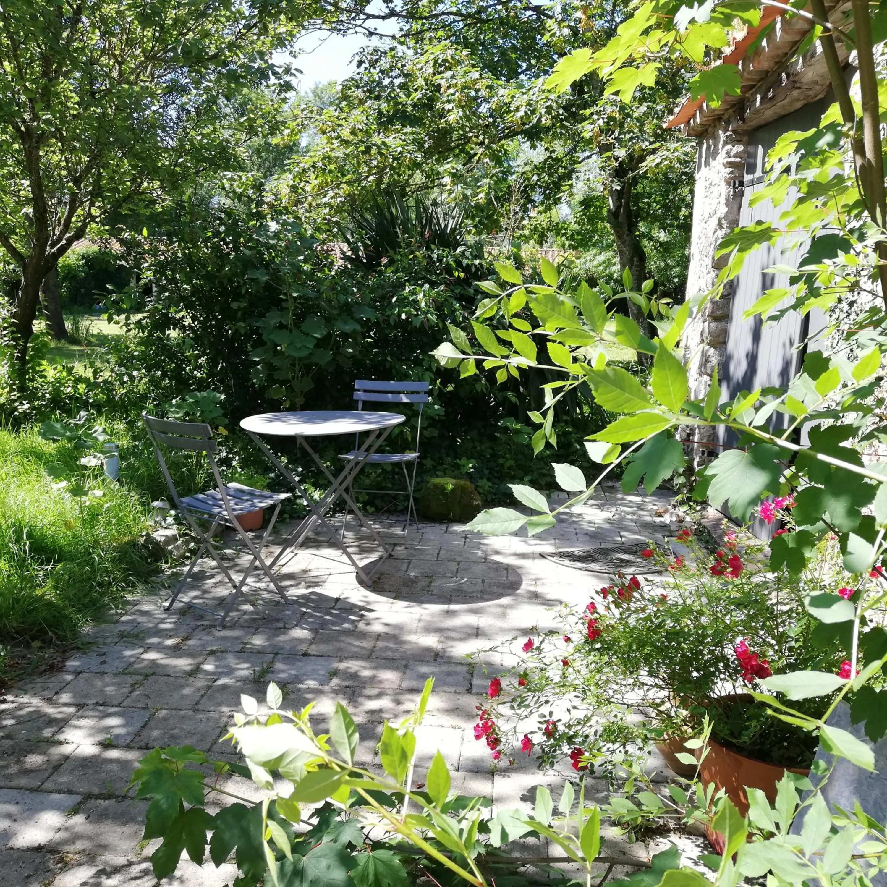 Garden in Au Logis de la Mongie