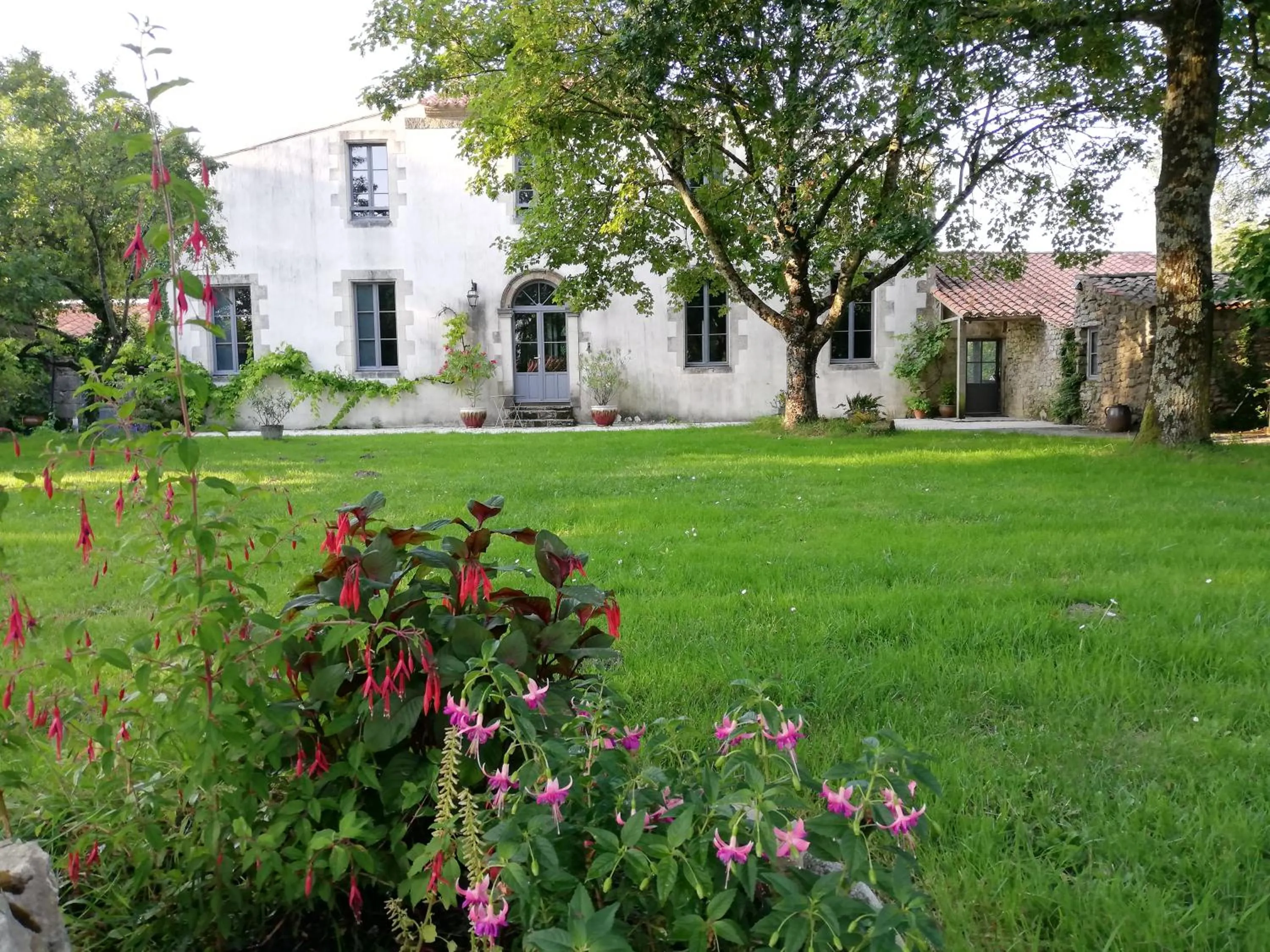 Garden in Au Logis de la Mongie