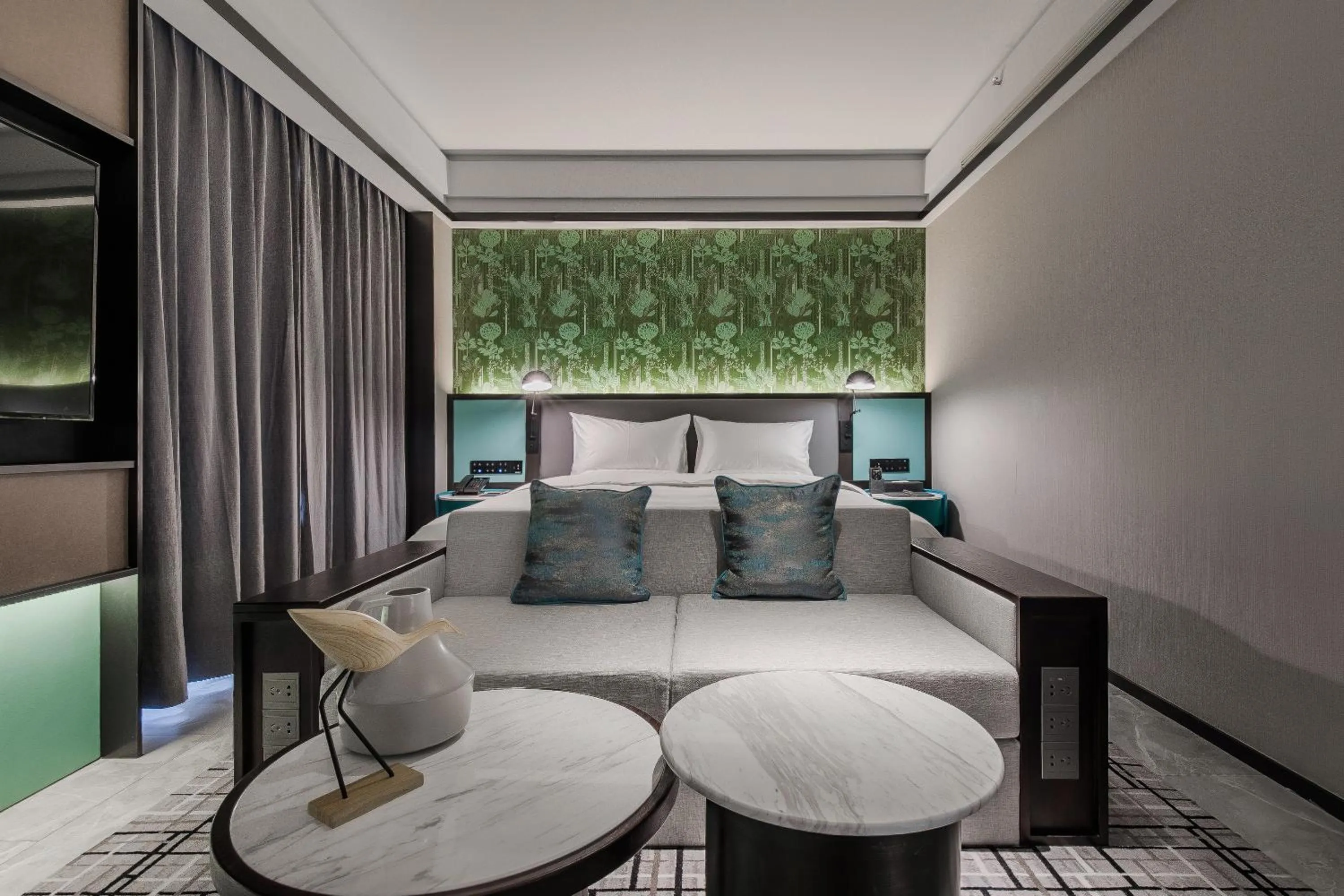 Living room in Qingdao Treasure Hotel