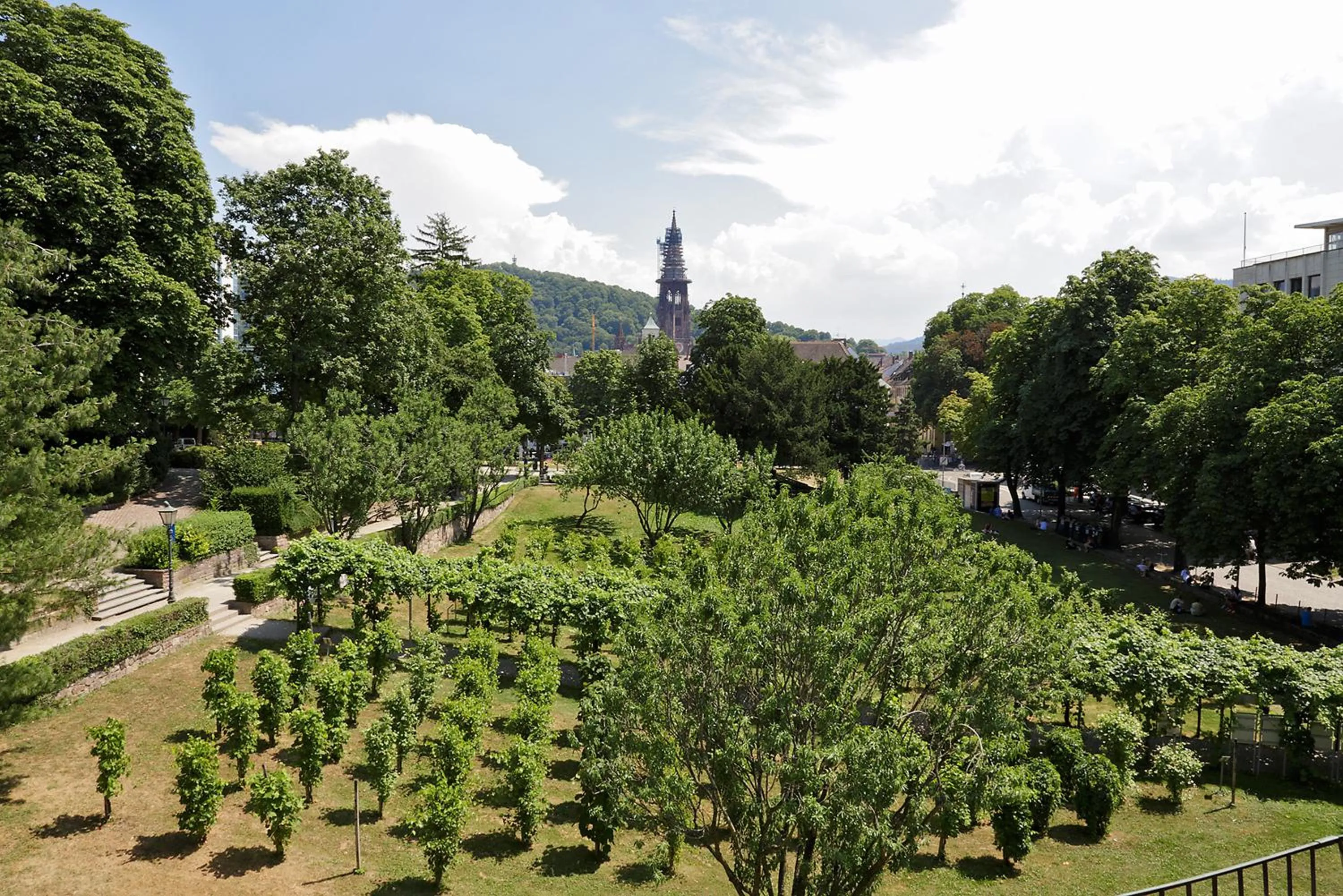 Landmark view in Park Hotel Post