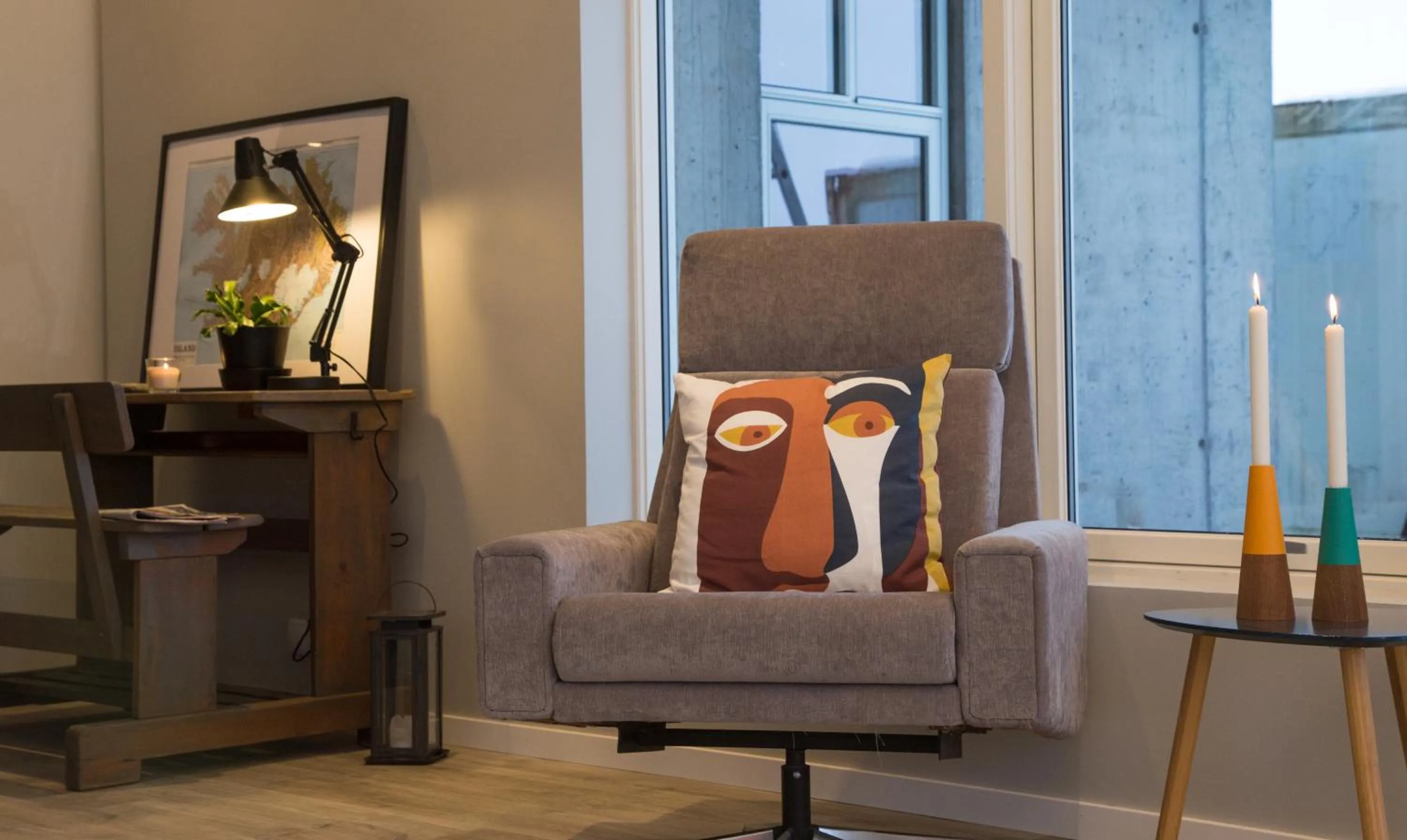 Seating area in Varmi Guesthouse Apartments & rooms