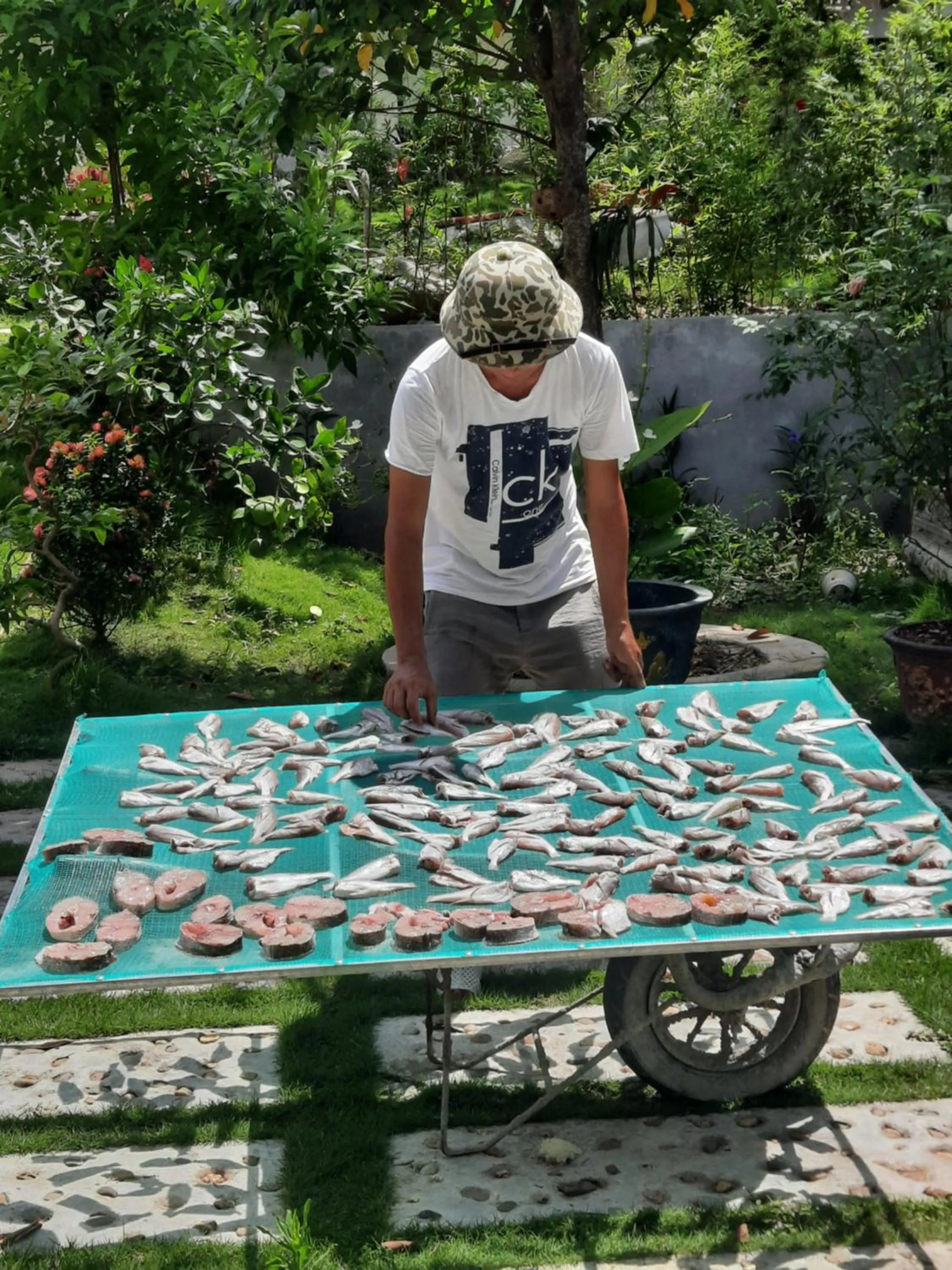 People in Tran Chau Garden Home