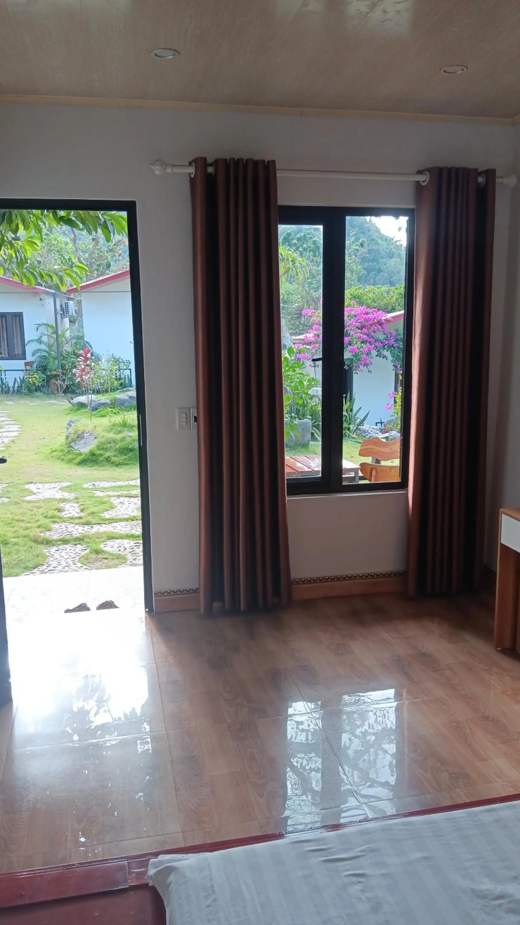 Garden view in Tran Chau Garden Home