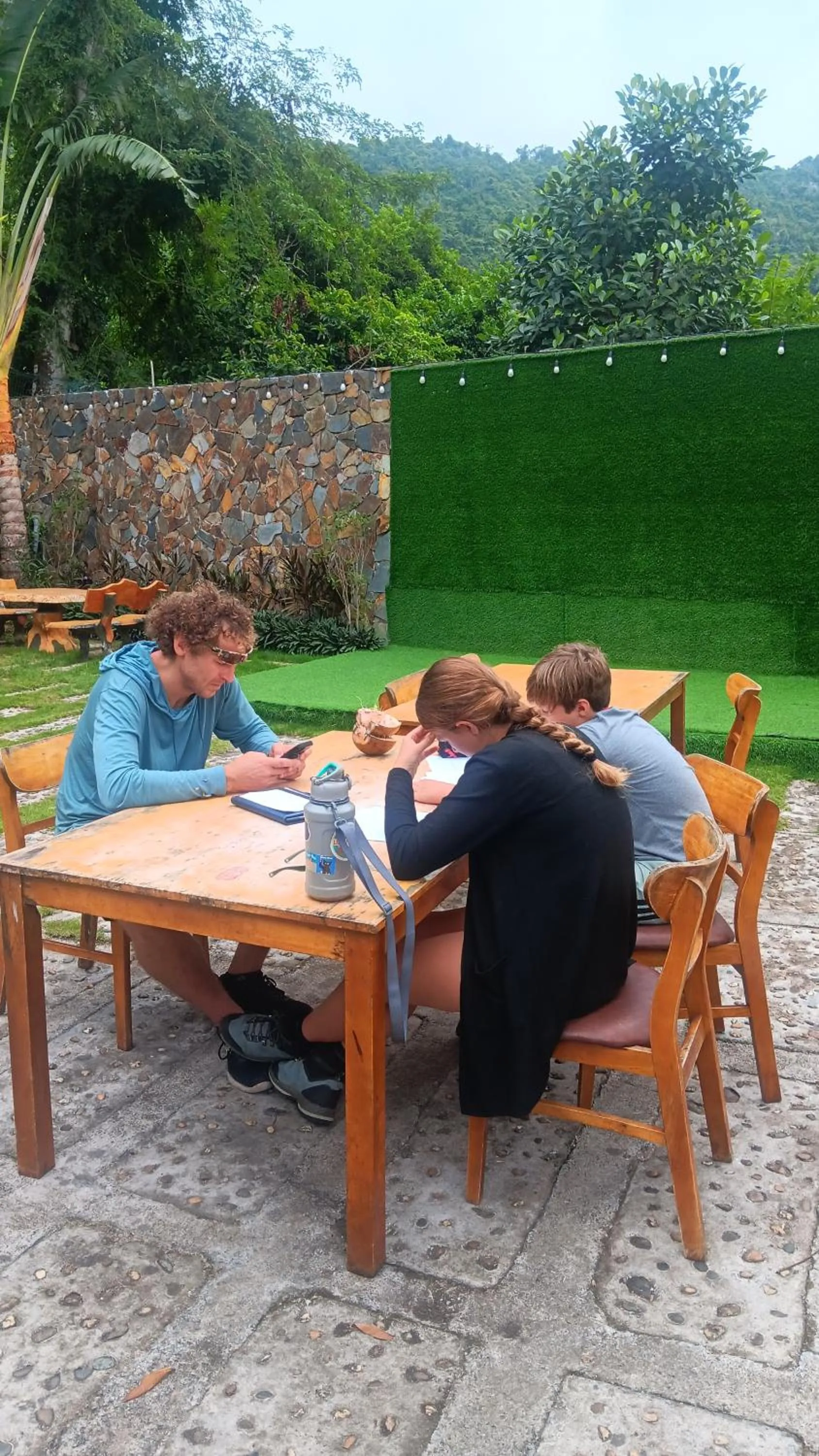 Dining area in Tran Chau Garden Home
