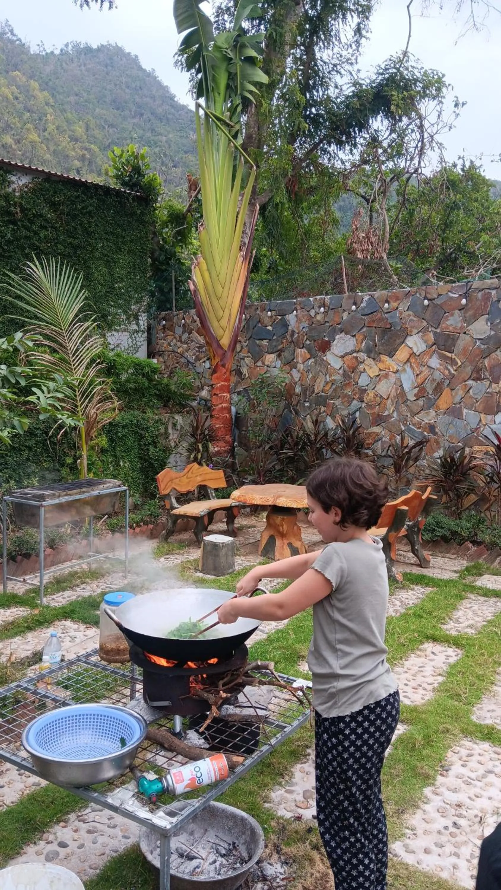 Dining area in Tran Chau Garden Home