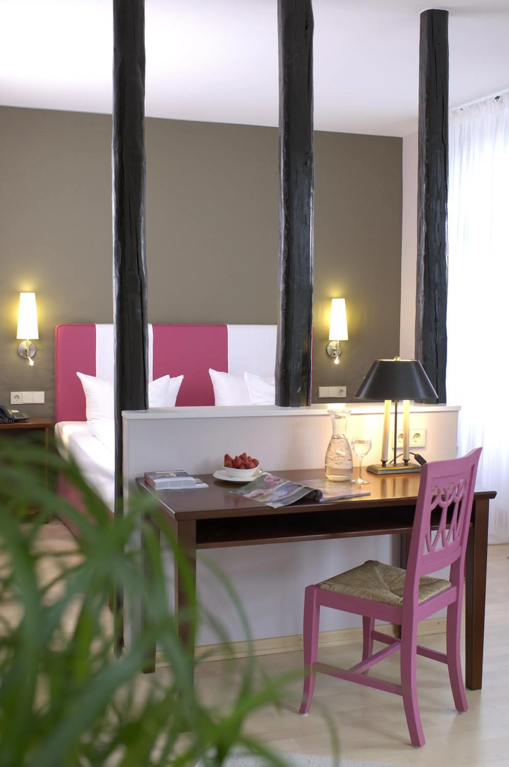 Bed in Romantik Jugendstilhotel Bellevue