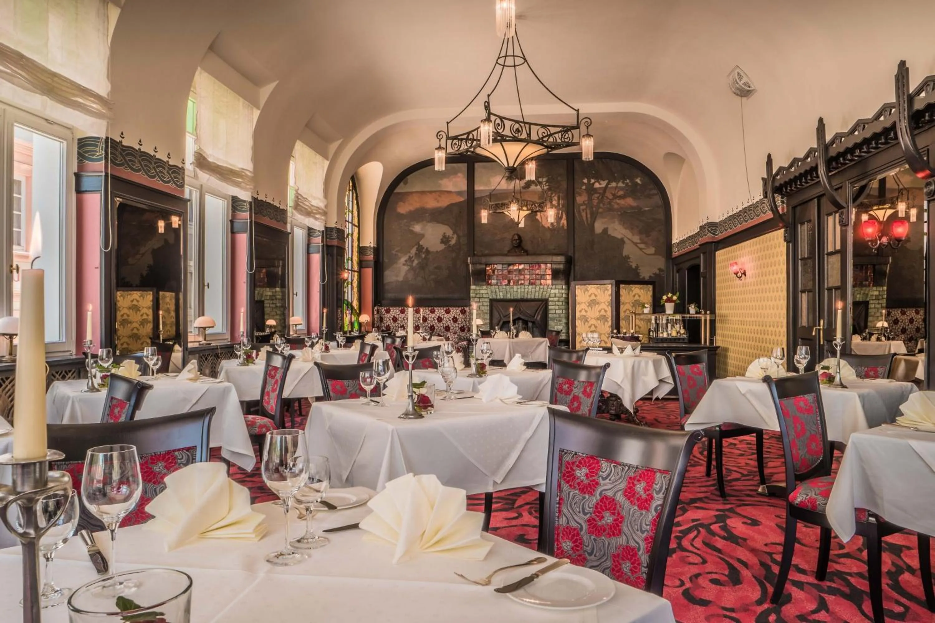 Restaurant/places to eat in Romantik Jugendstilhotel Bellevue