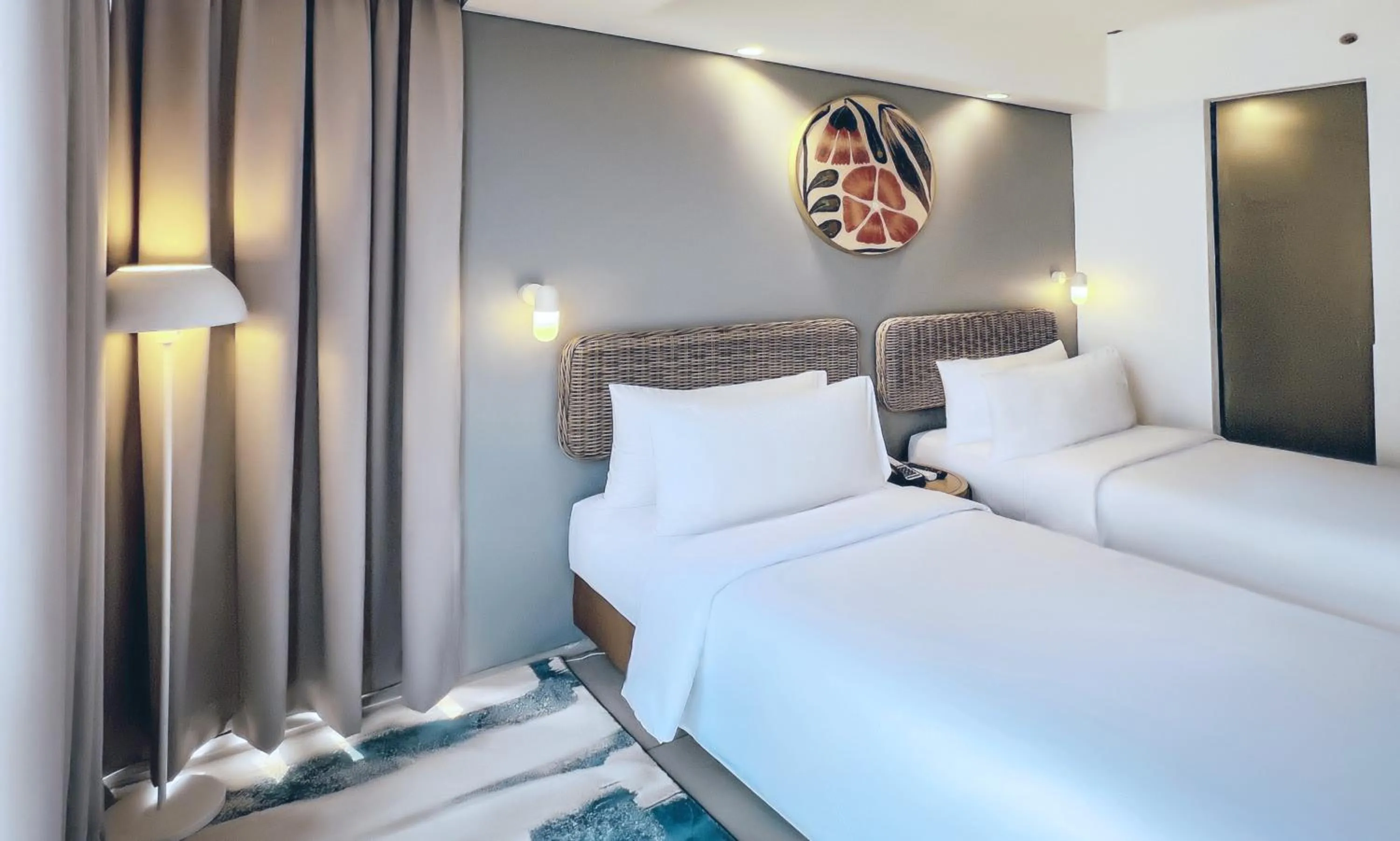 Bedroom, Bed in Neo Hotel Puri Indah