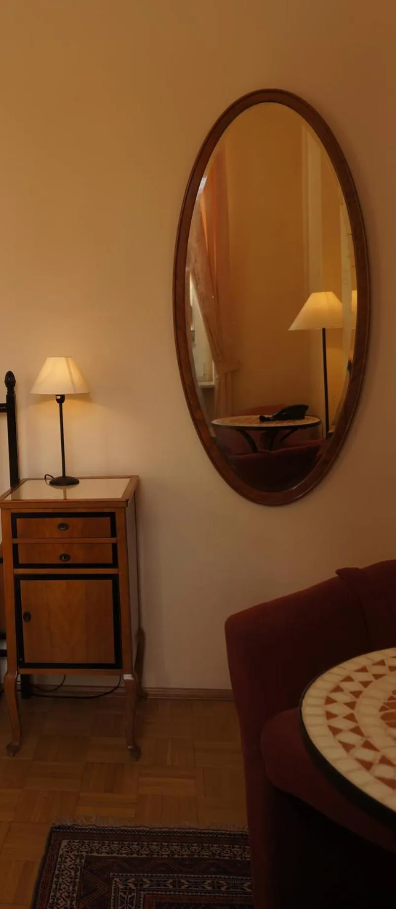 Decorative detail in Hotel-Appartement-Villa Ulenburg