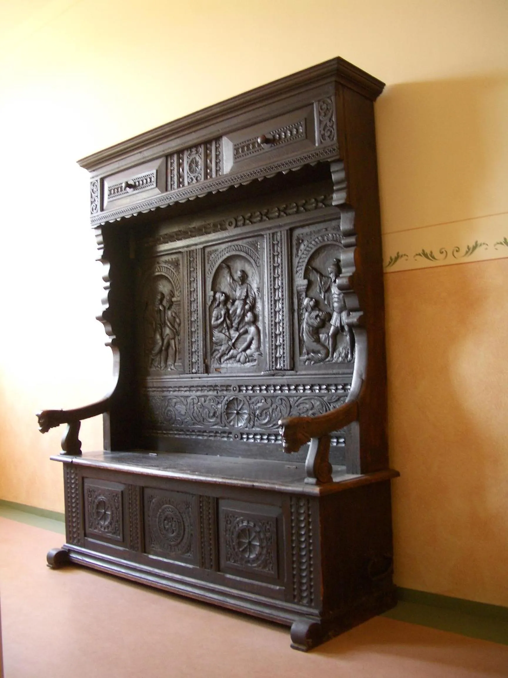 Decorative detail in Hotel-Appartement-Villa Ulenburg