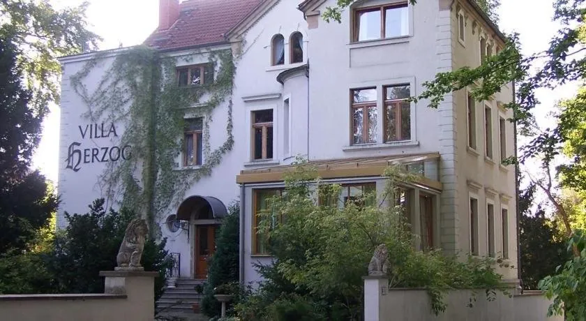 Property building in Hotel Villa Herzog