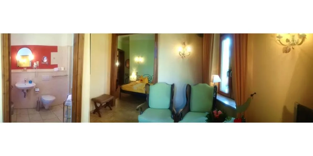 Seating area in Hotel Villa Herzog