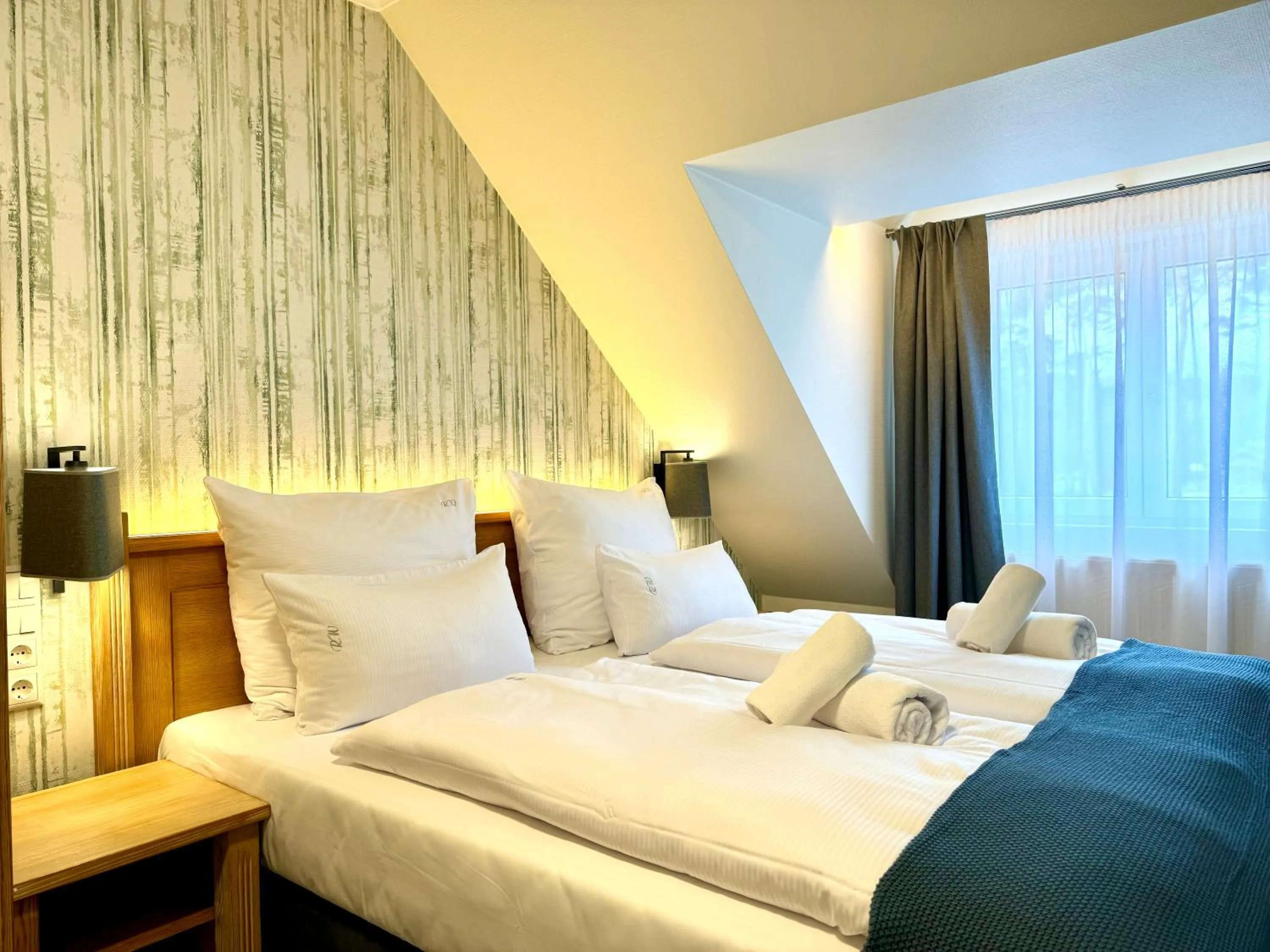 Photo of the whole room, Bed in Hotel Residenz WALDOASE