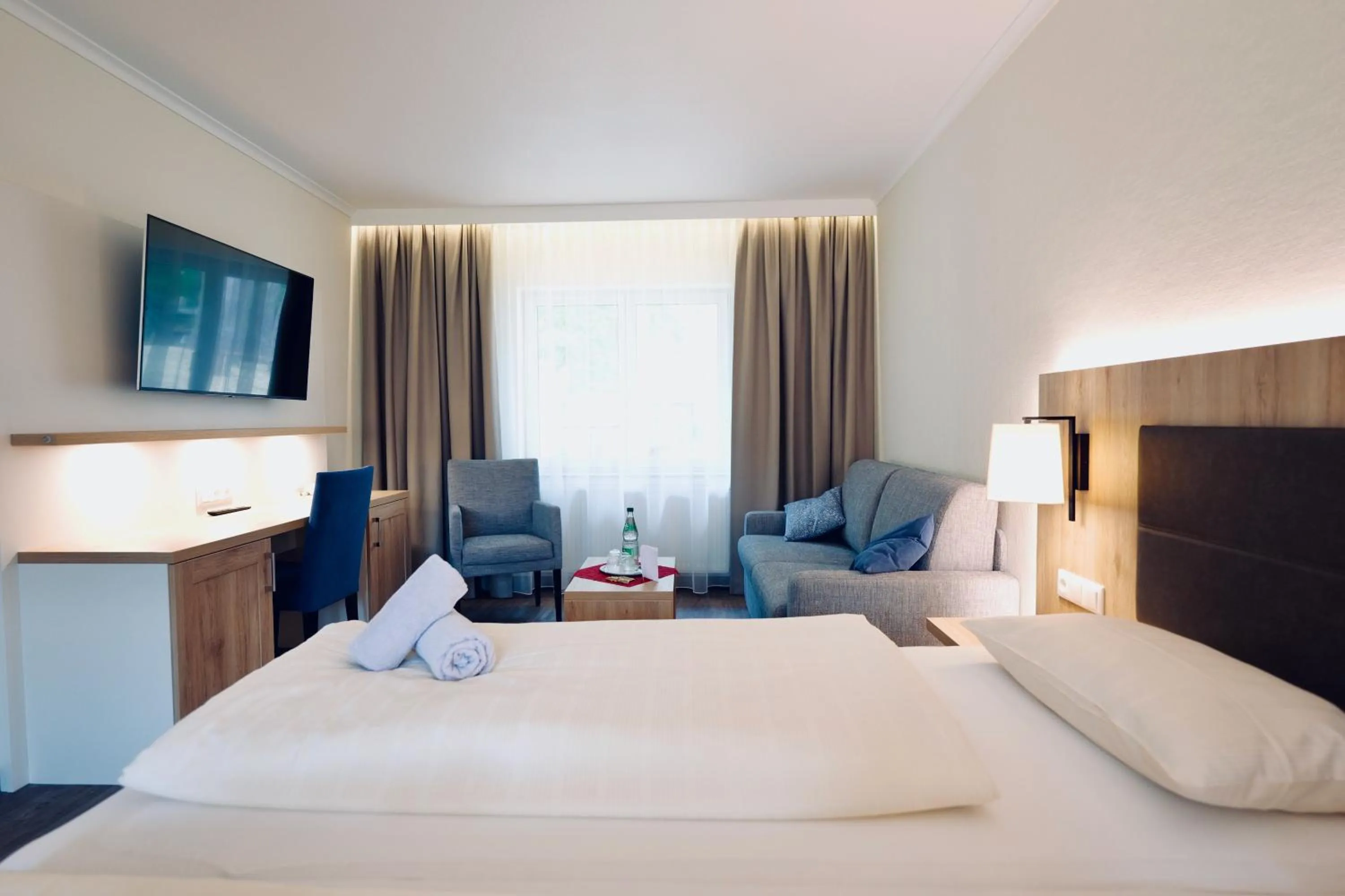 Photo of the whole room, Bed in Hotel Residenz WALDOASE