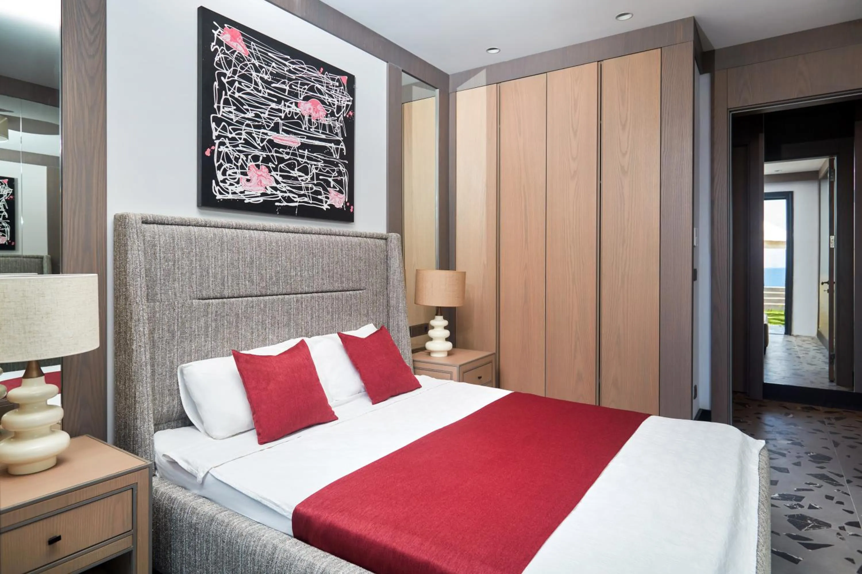 Bed in Root Redrock Yalıkavak