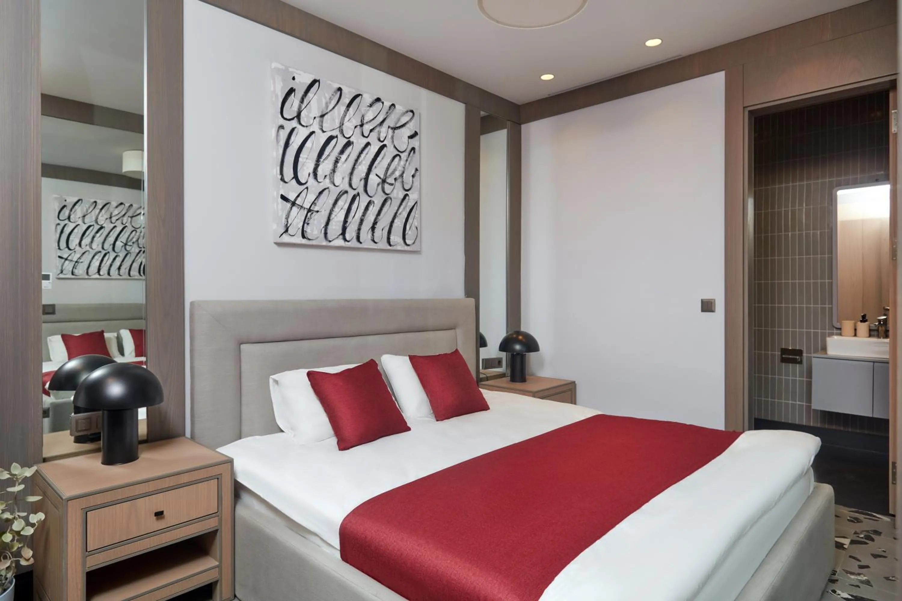 Bed in Root Redrock Yalıkavak