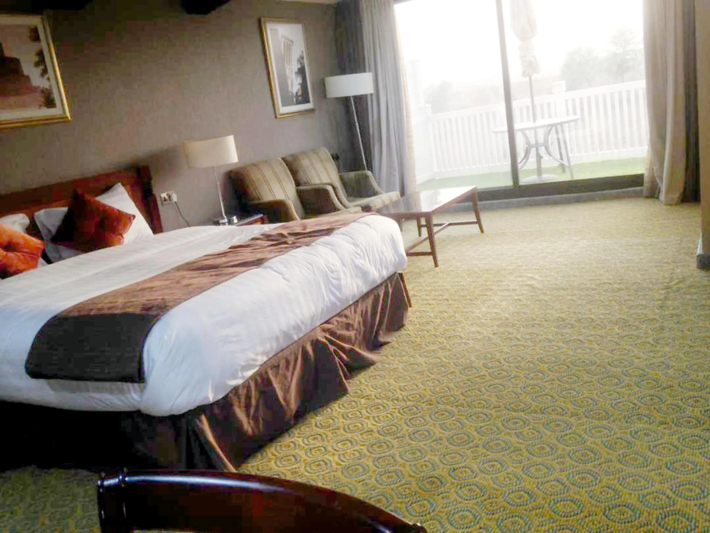 Bed in Desert Inn Resort and Camp