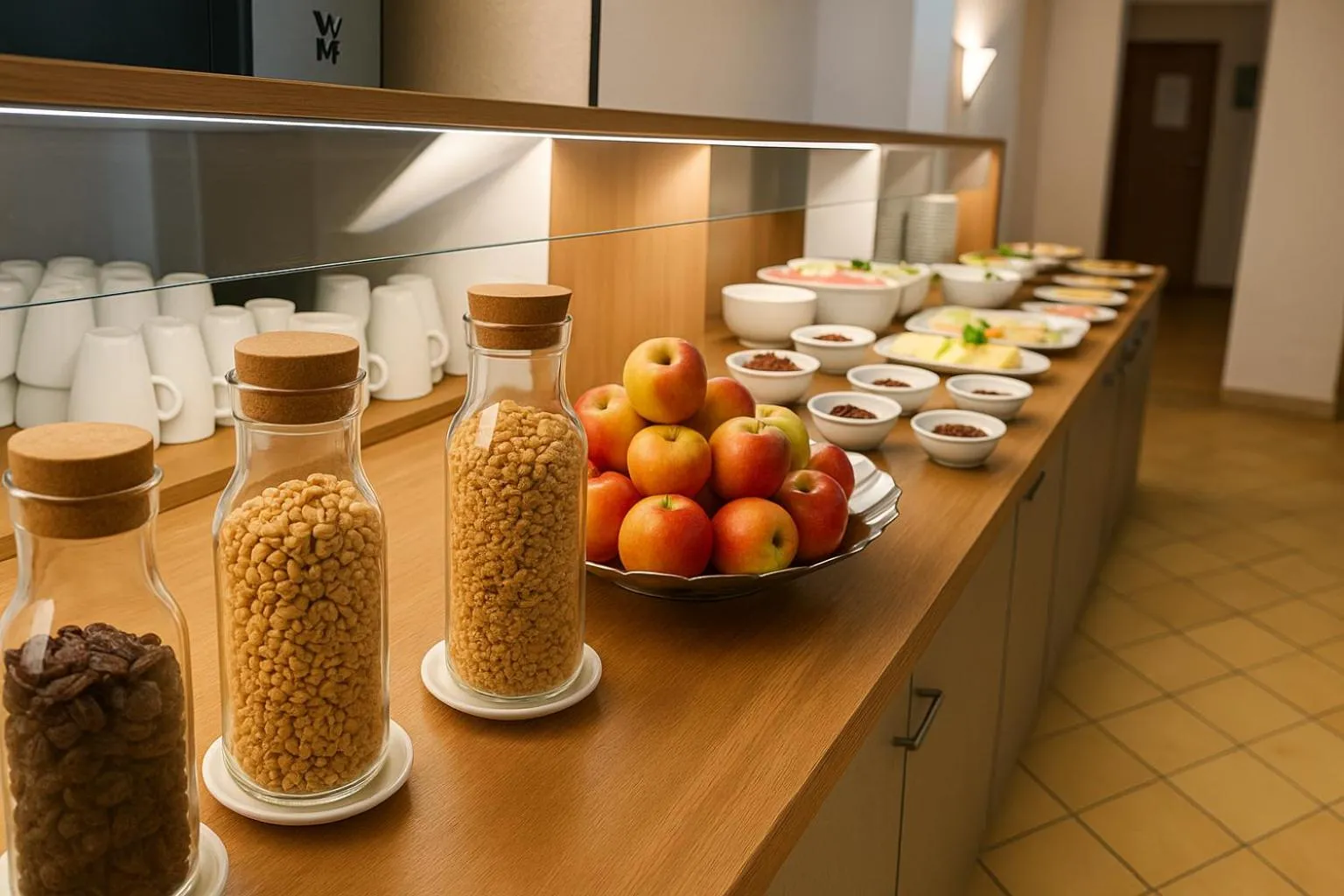 Food and drinks in Hotel Villa Noel am Hauptbahnhof