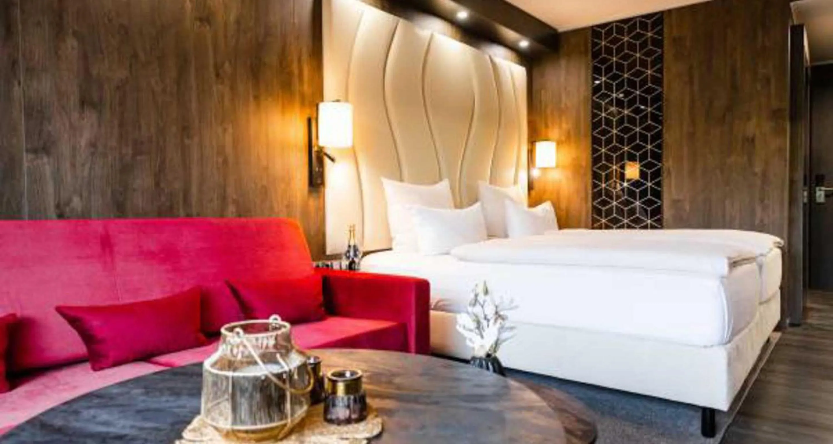 Photo of the whole room, Bed in PLAZA Premium Timmendorfer Strand