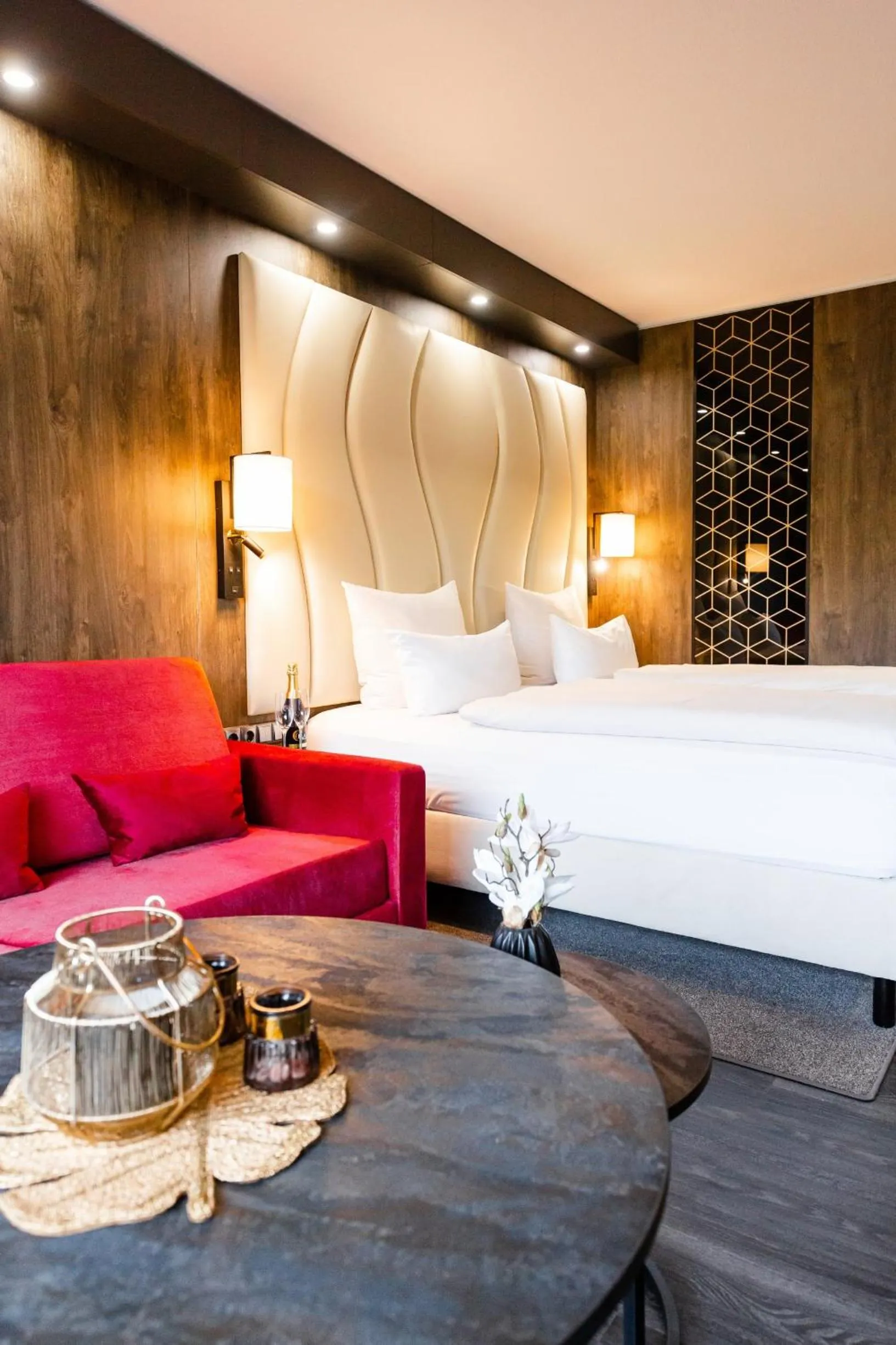 Bedroom, Bed in PLAZA Premium Timmendorfer Strand