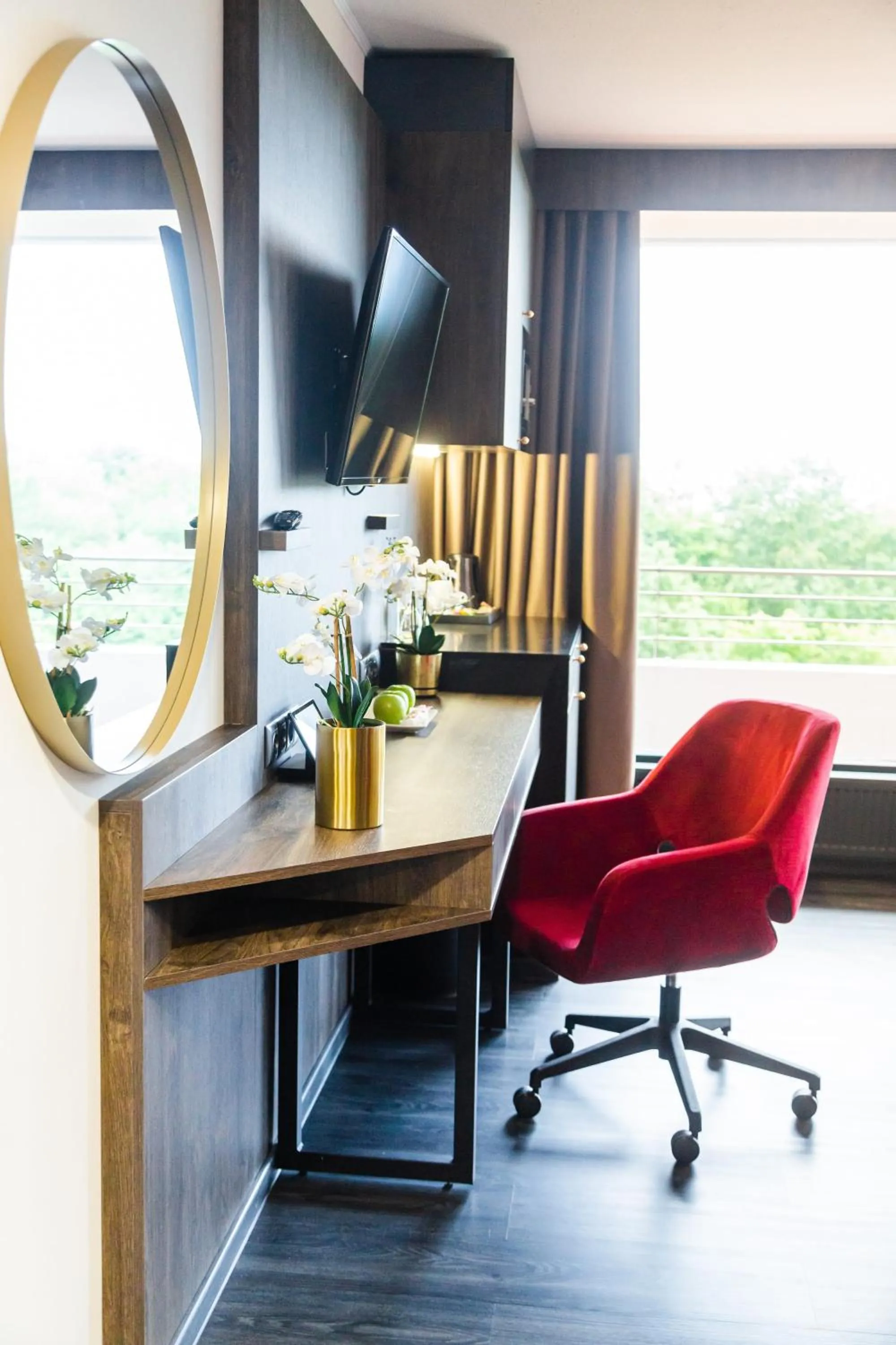 Seating area in PLAZA Premium Timmendorfer Strand