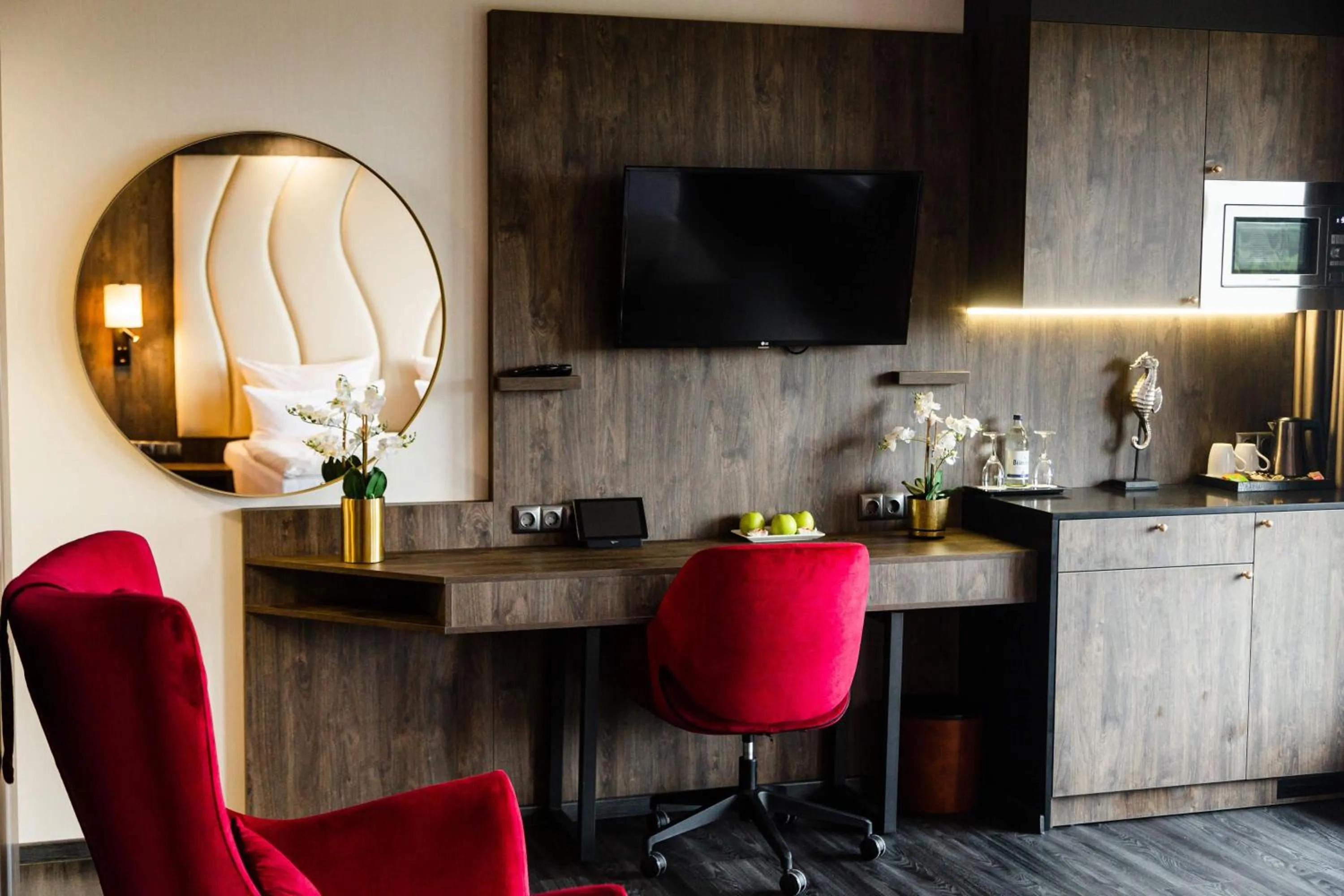 Seating area in PLAZA Premium Timmendorfer Strand