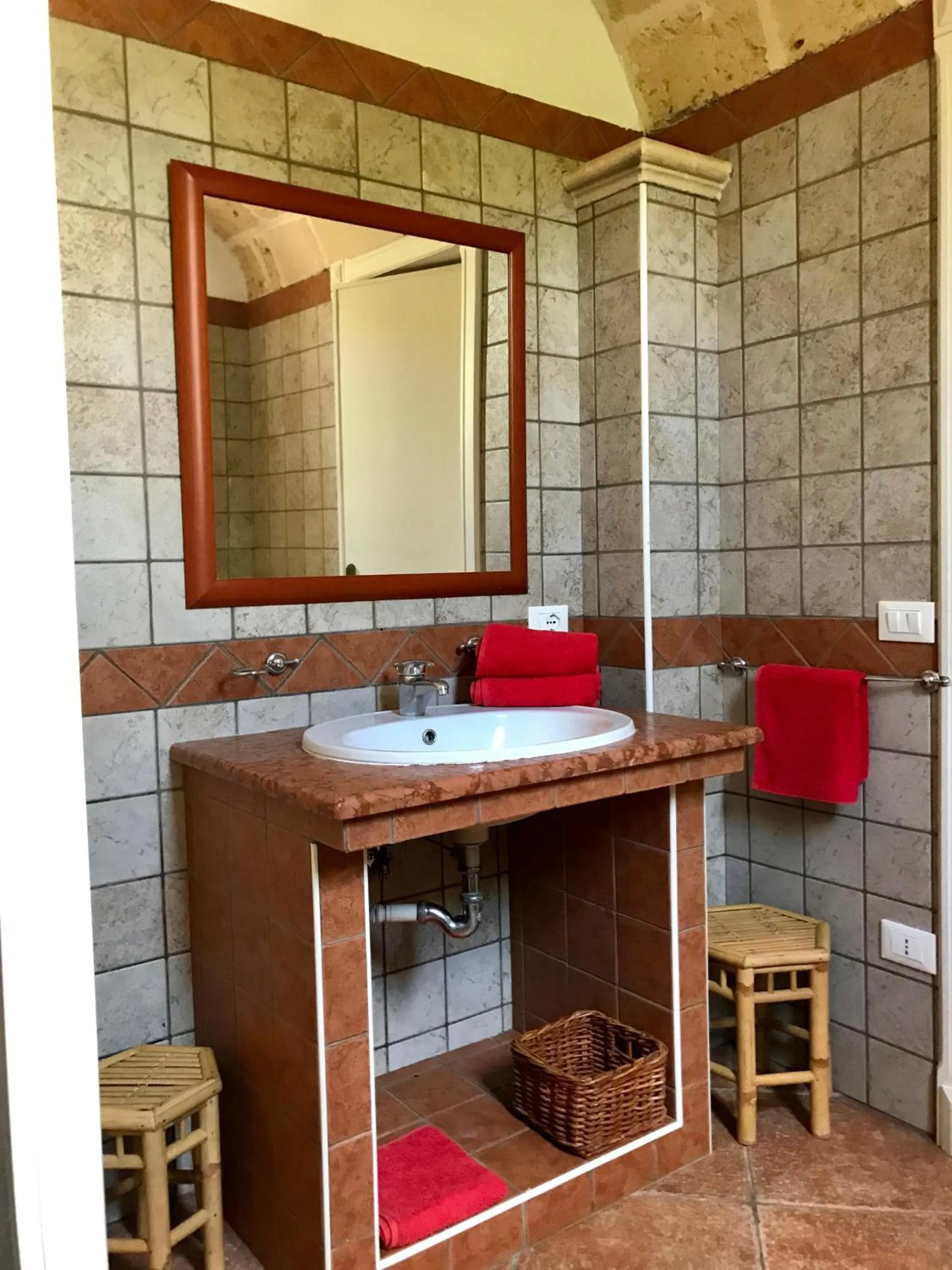 Bathroom in B&B TENUTA AGNUSDEI