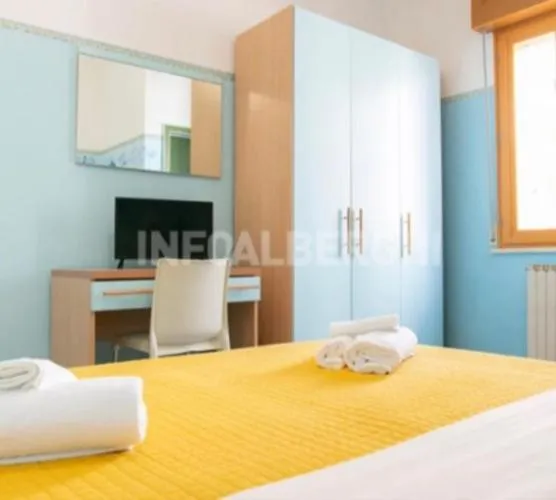 Bed in Hotel Silvana Beach