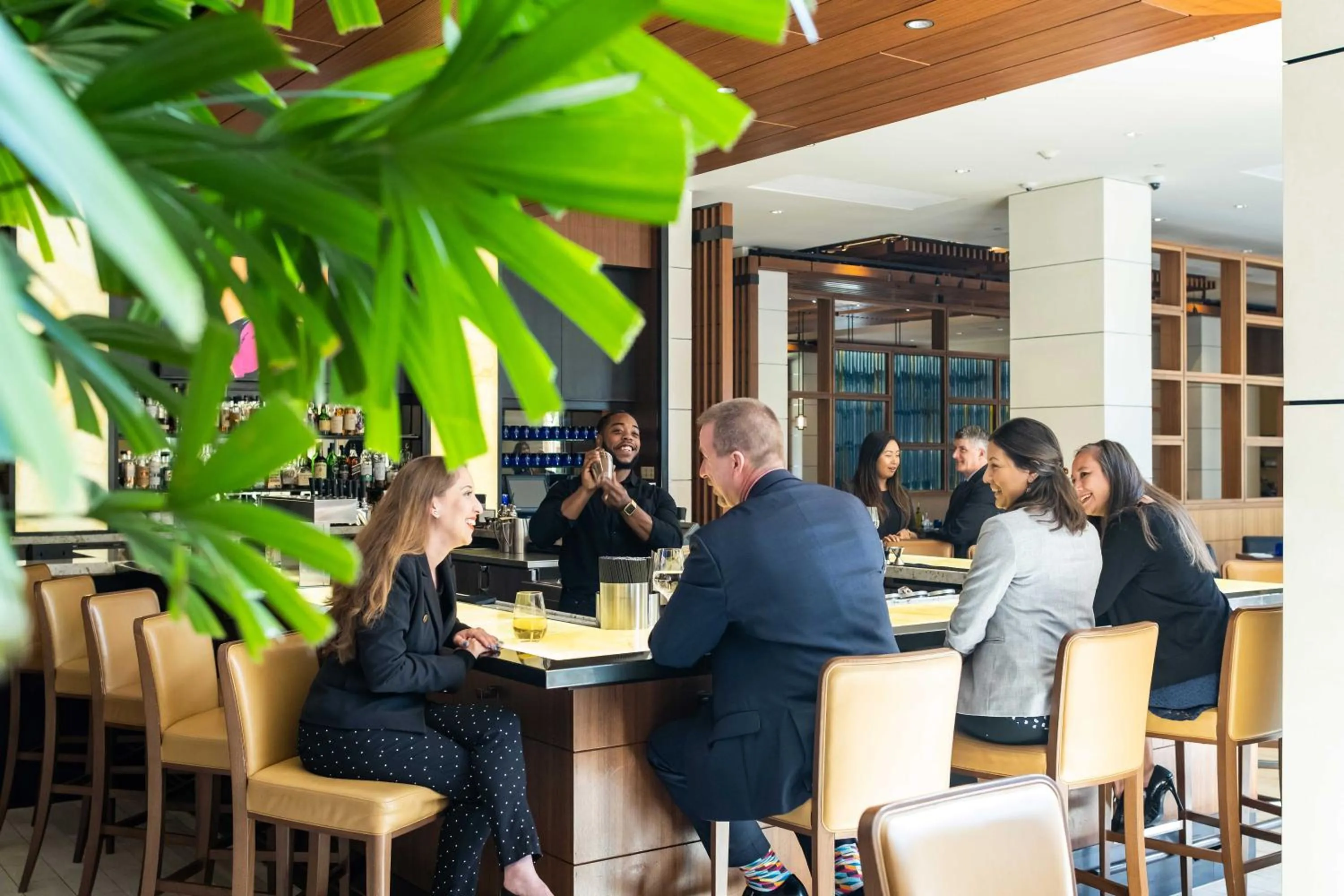 Lounge or bar in Luskin Hotel