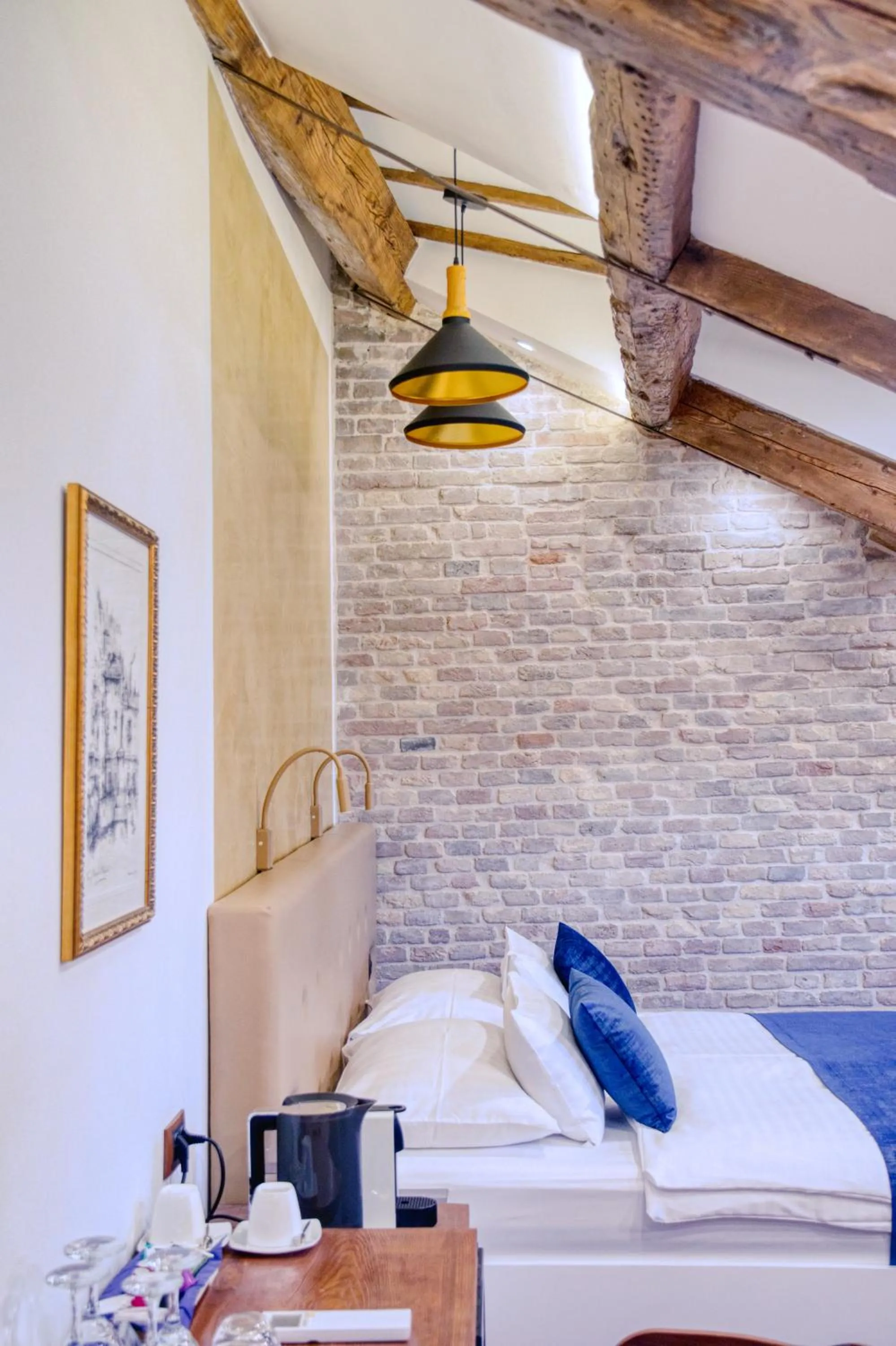 Bed in Oblivion Luxury Rooms