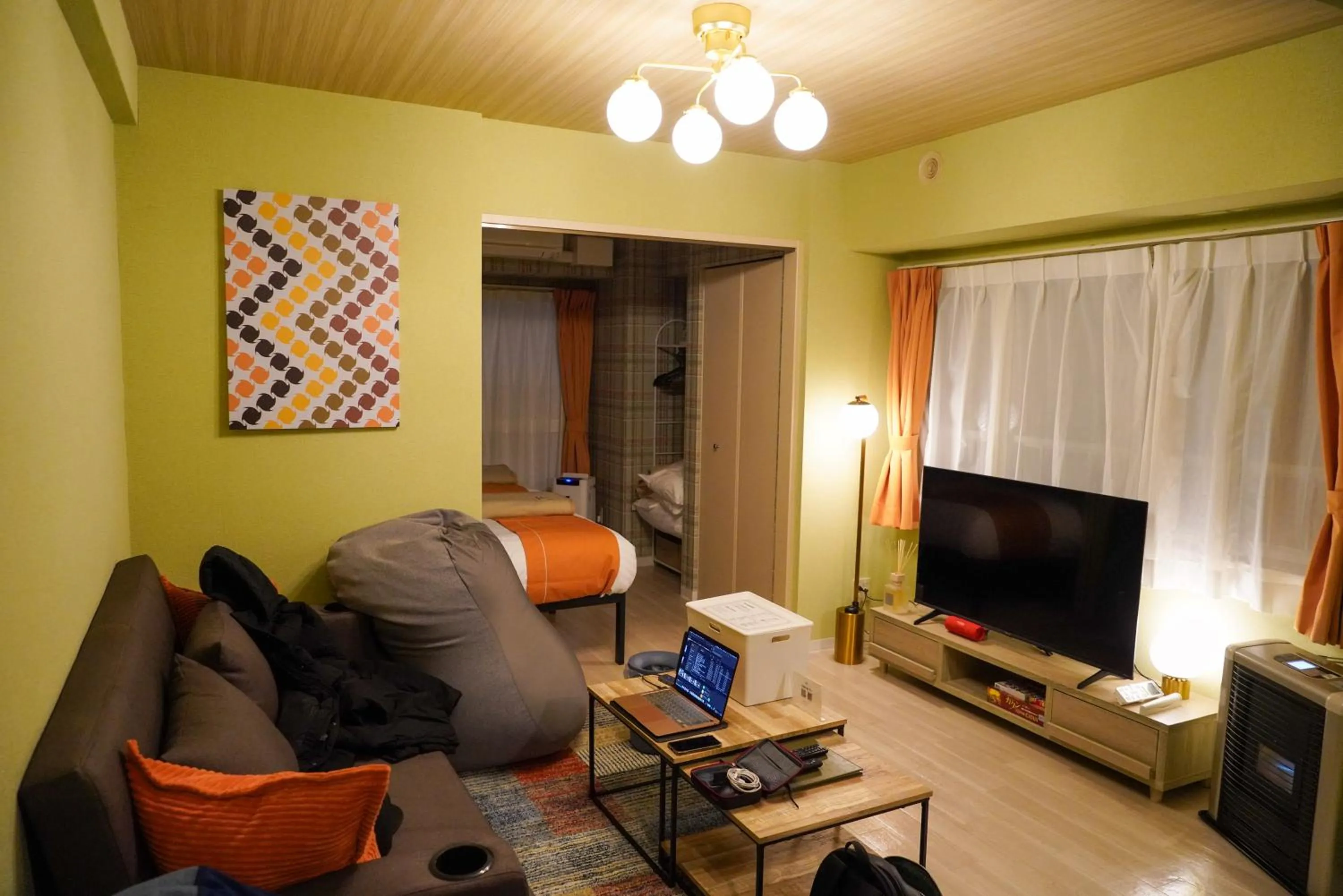 Living room in SAPPORO HILLS