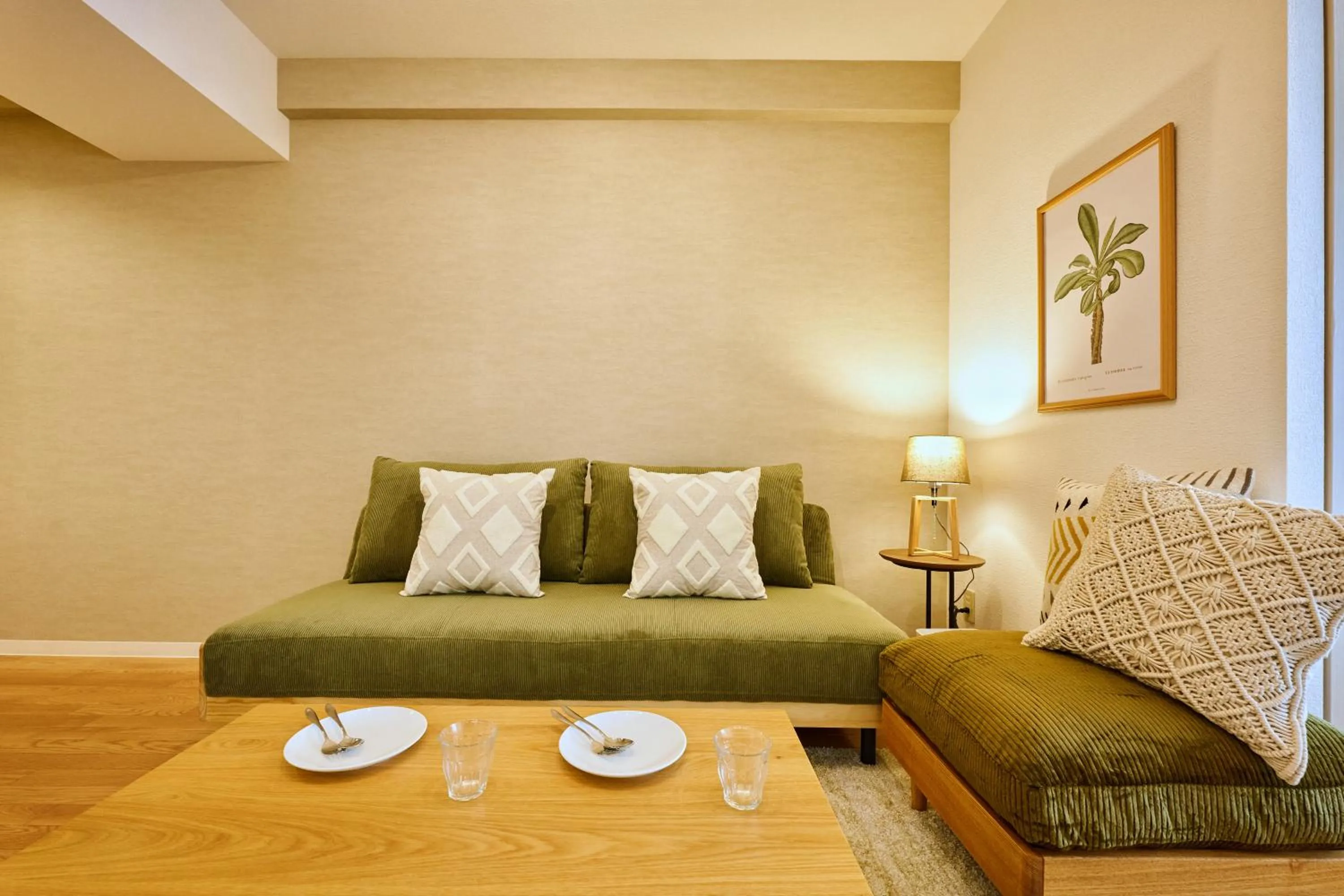 Living room in SAPPORO HILLS